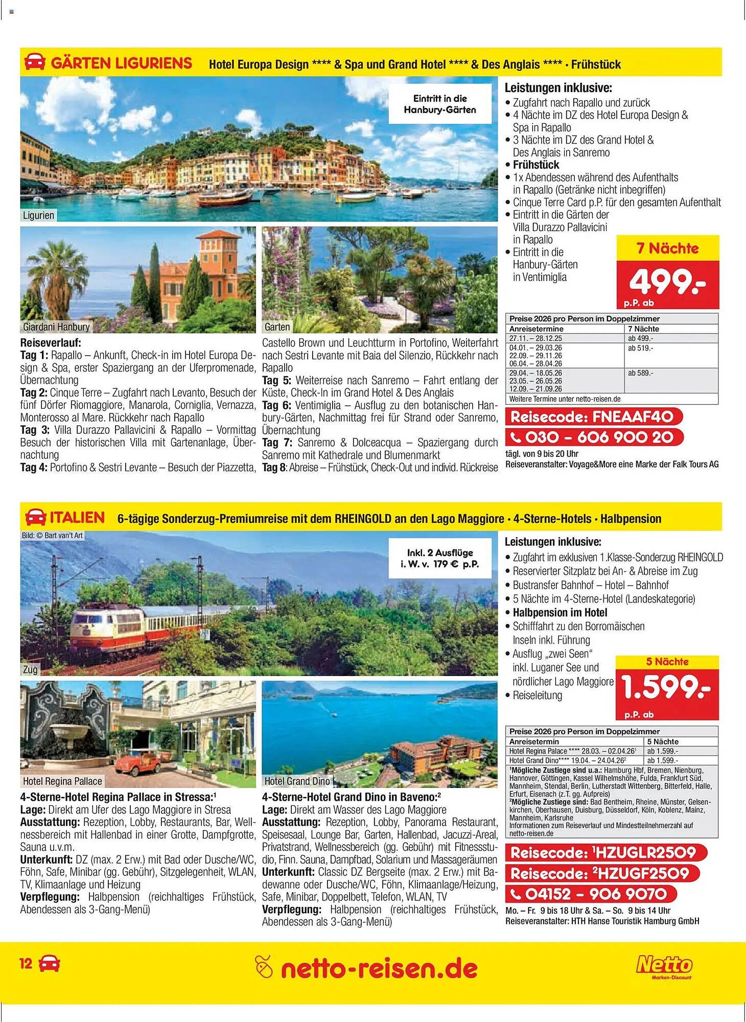 Netto Reisen Prospekt (2025-11-27 - 2025-12-28)