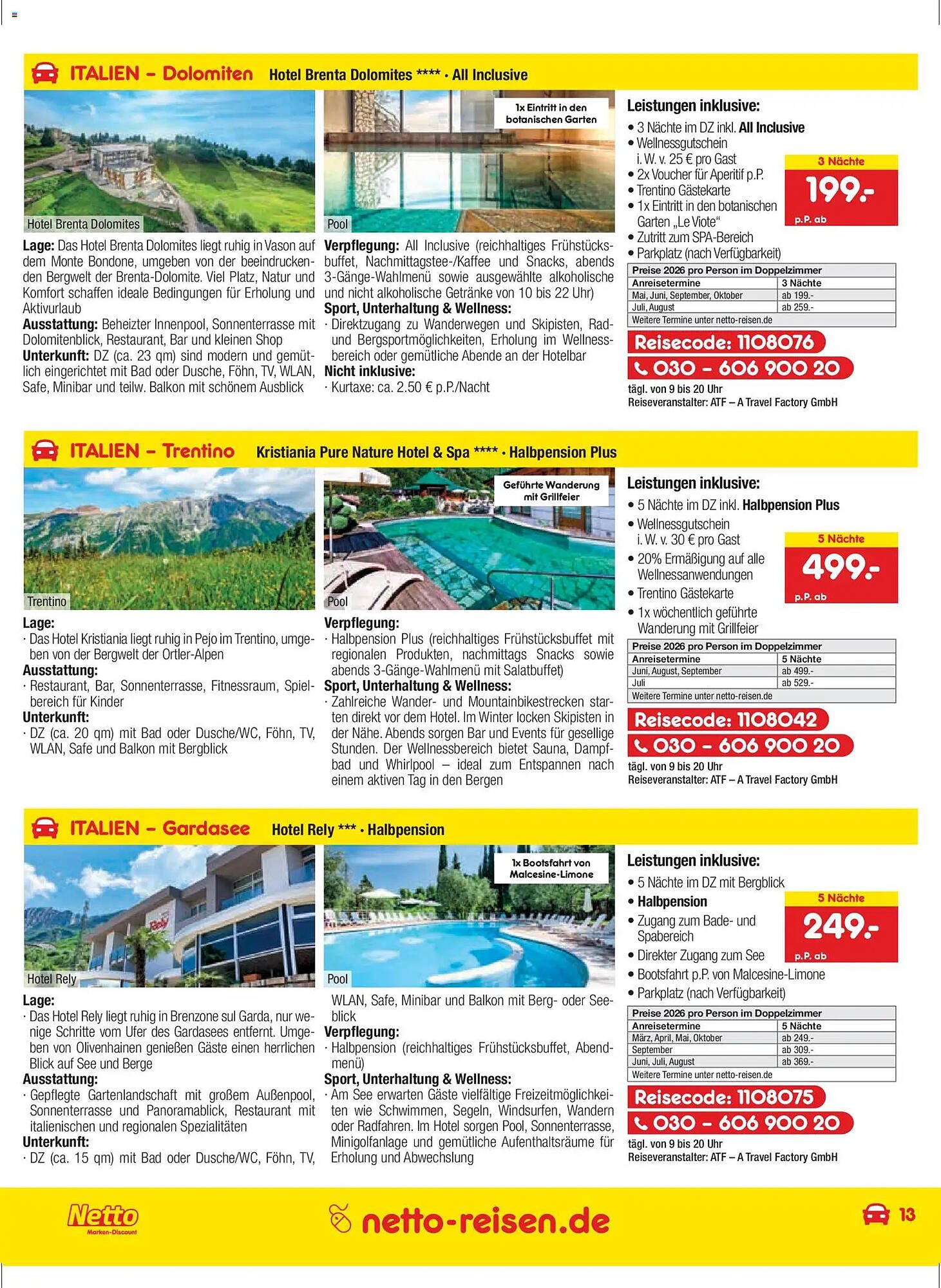 Netto Reisen Prospekt (2025-11-27 - 2025-12-28)