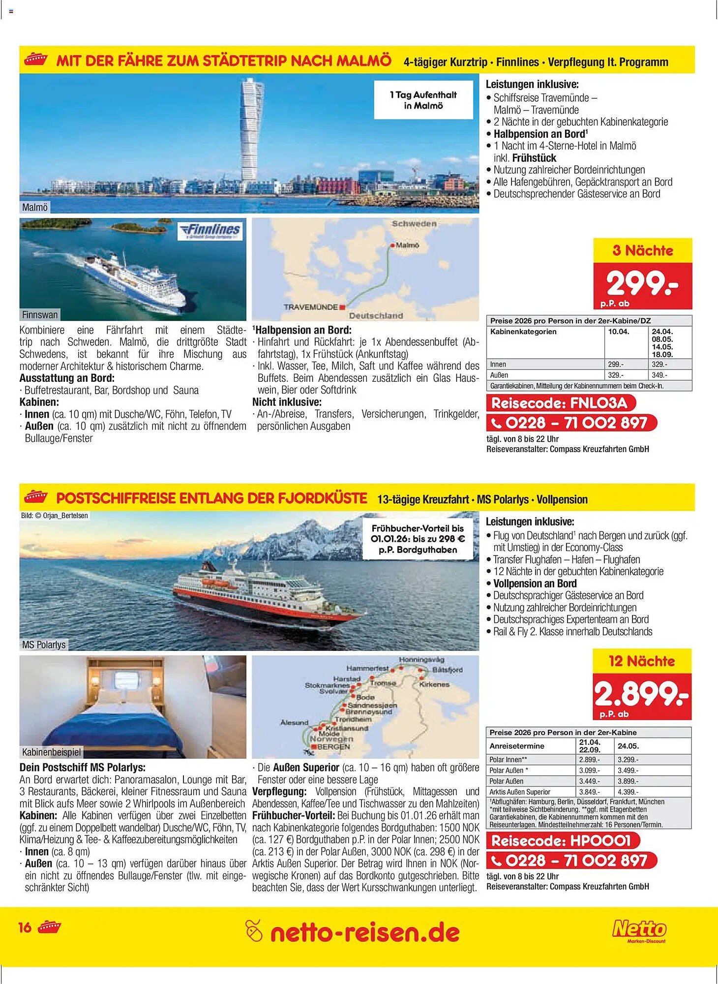 Netto Reisen Prospekt (2025-11-27 - 2025-12-28)