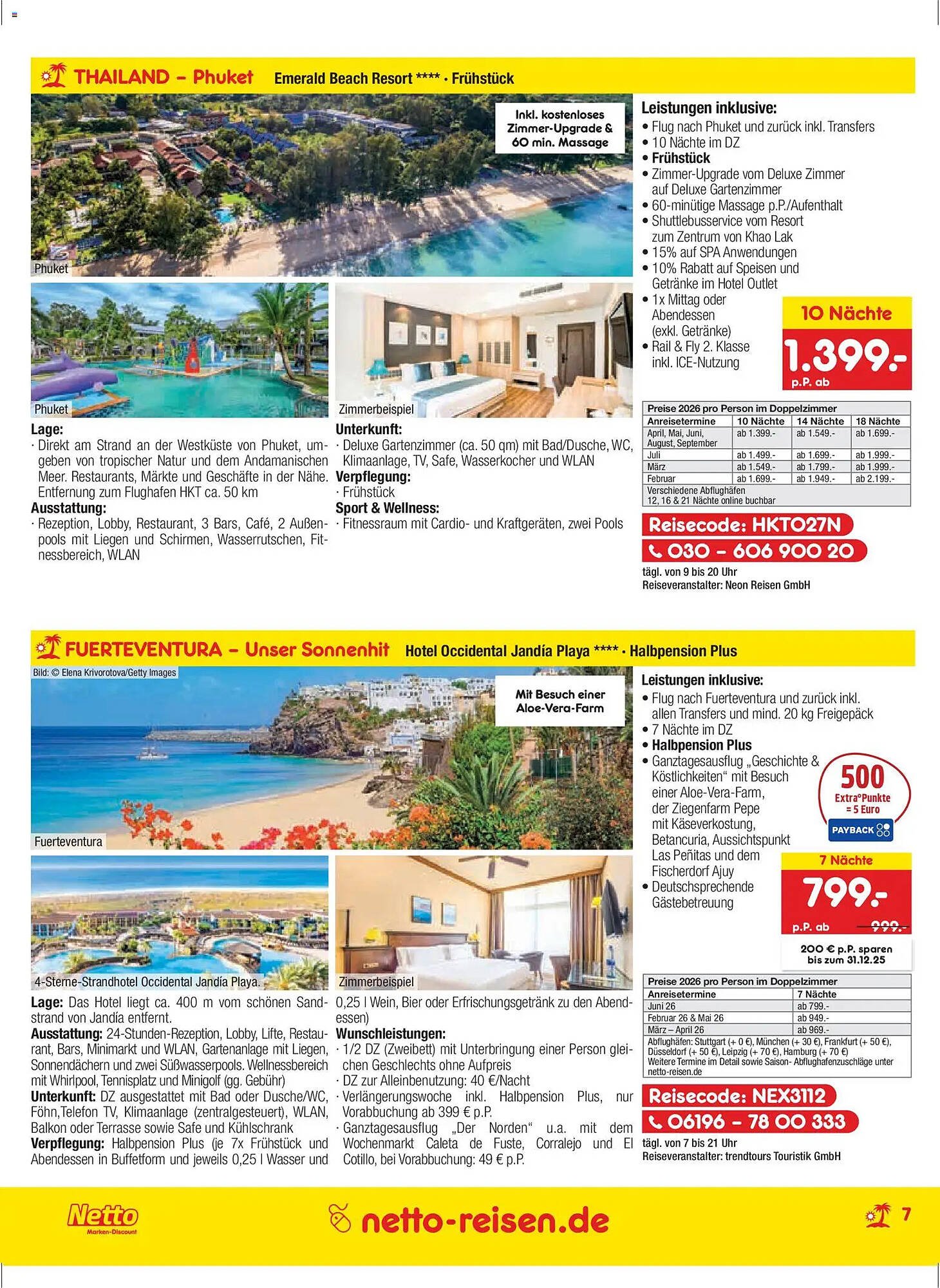 Netto Reisen Prospekt (2025-11-27 - 2025-12-28)