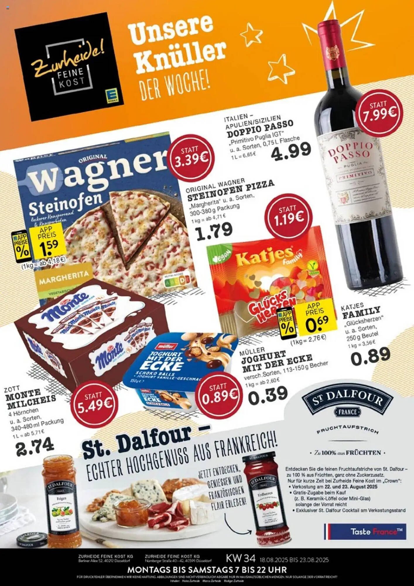 Edeka Zurheide Prospekt (2025-08-18 - 2025-08-23) | 1
