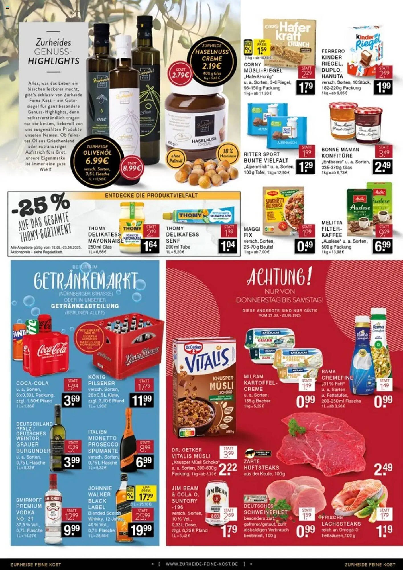 Edeka Zurheide Prospekt (2025-08-18 - 2025-08-23) | 8