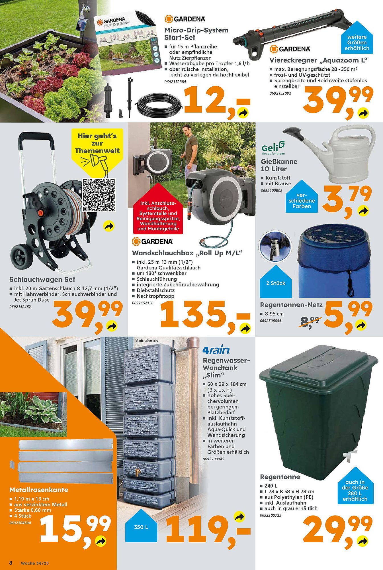 Globus Baumarkt Prospekt (2025-08-17 - 2025-08-23) | 8