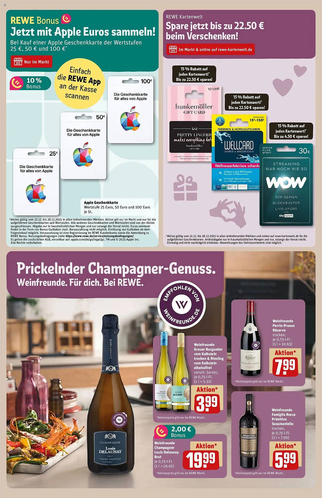 REWE Kaufpark Prospekt (2025-12-22 - 2025-12-28)
