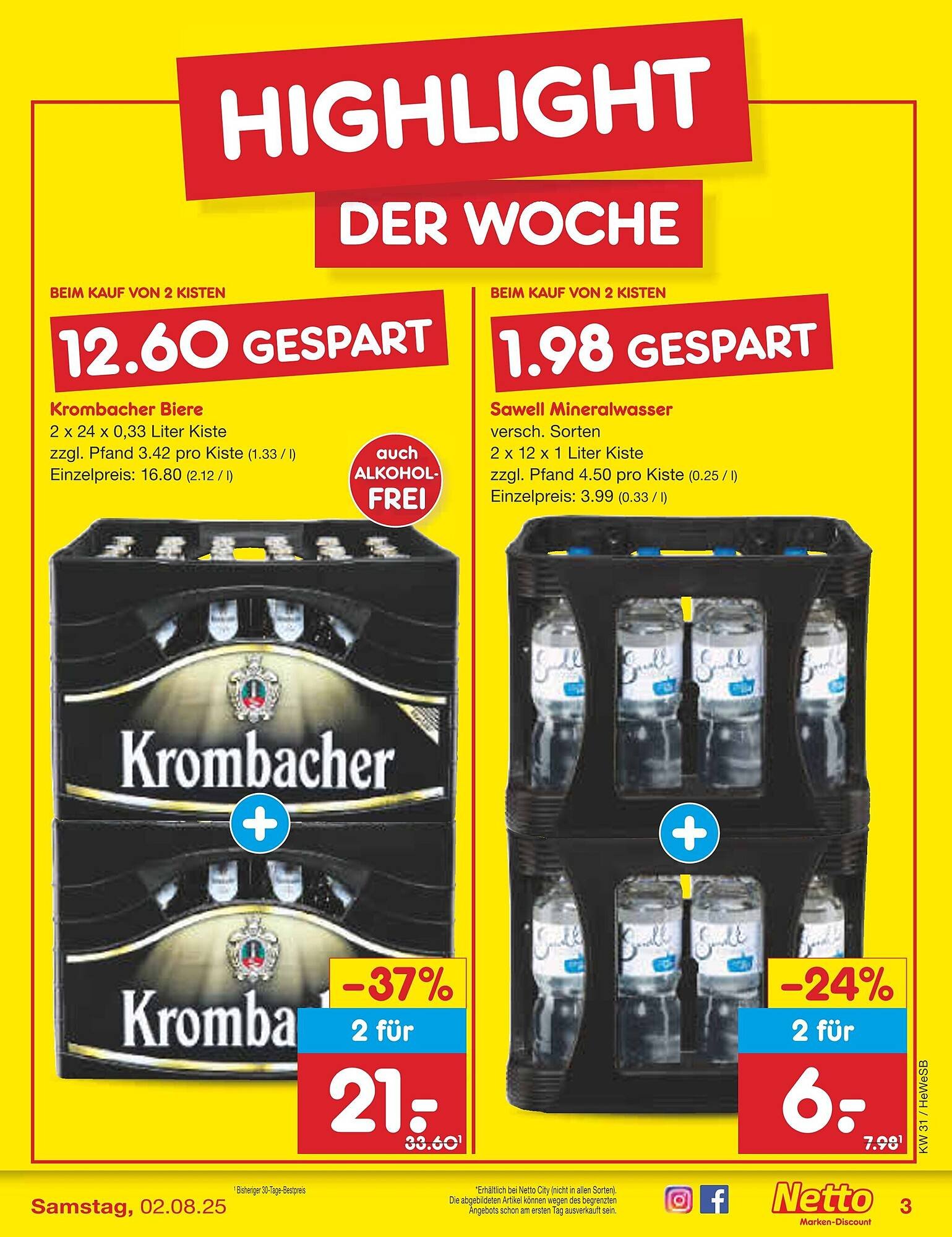 Netto Marken-Discount Prospekt (2025-07-28 - 2025-08-02) | 3