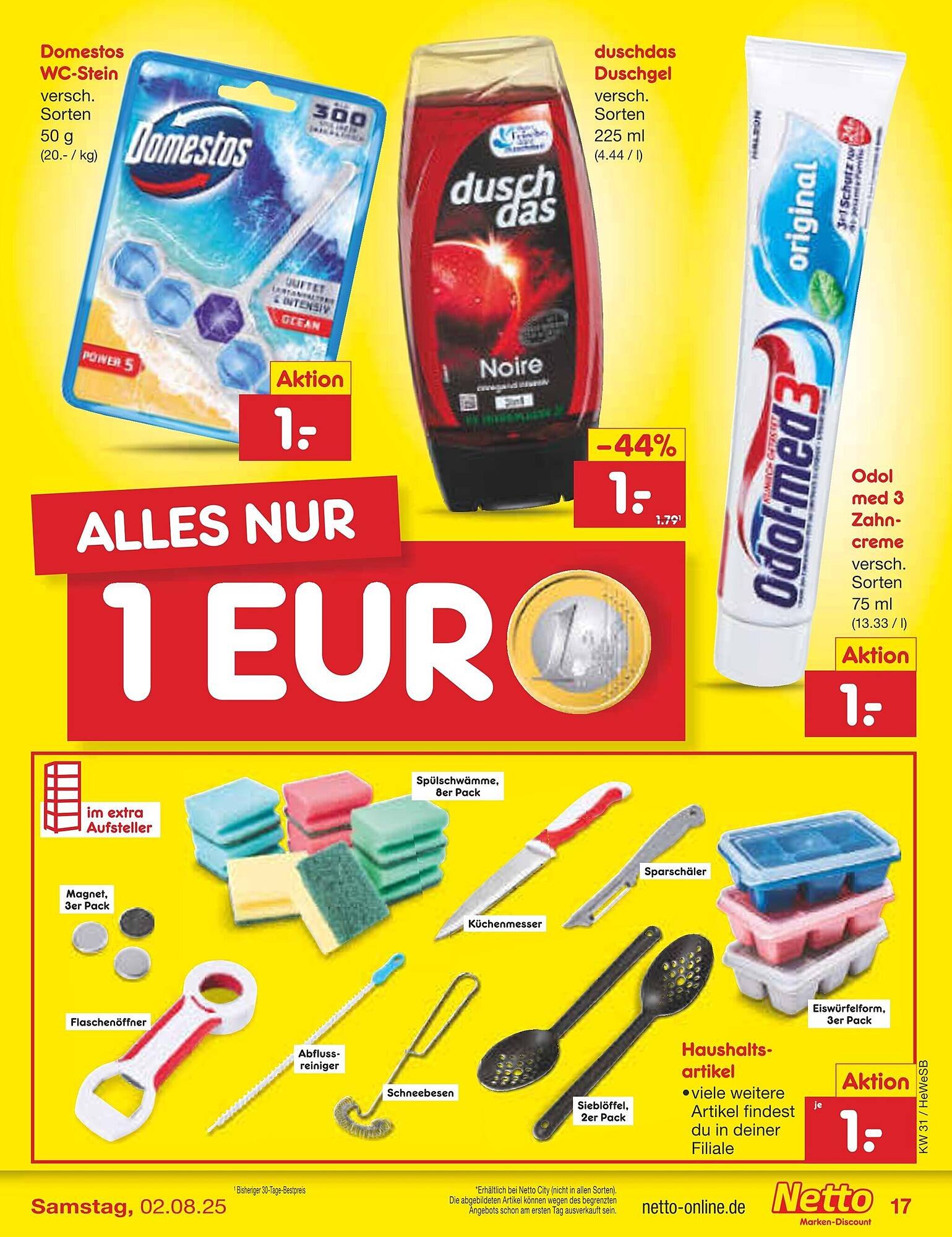 Netto Marken-Discount Prospekt (2025-07-28 - 2025-08-02) | 27