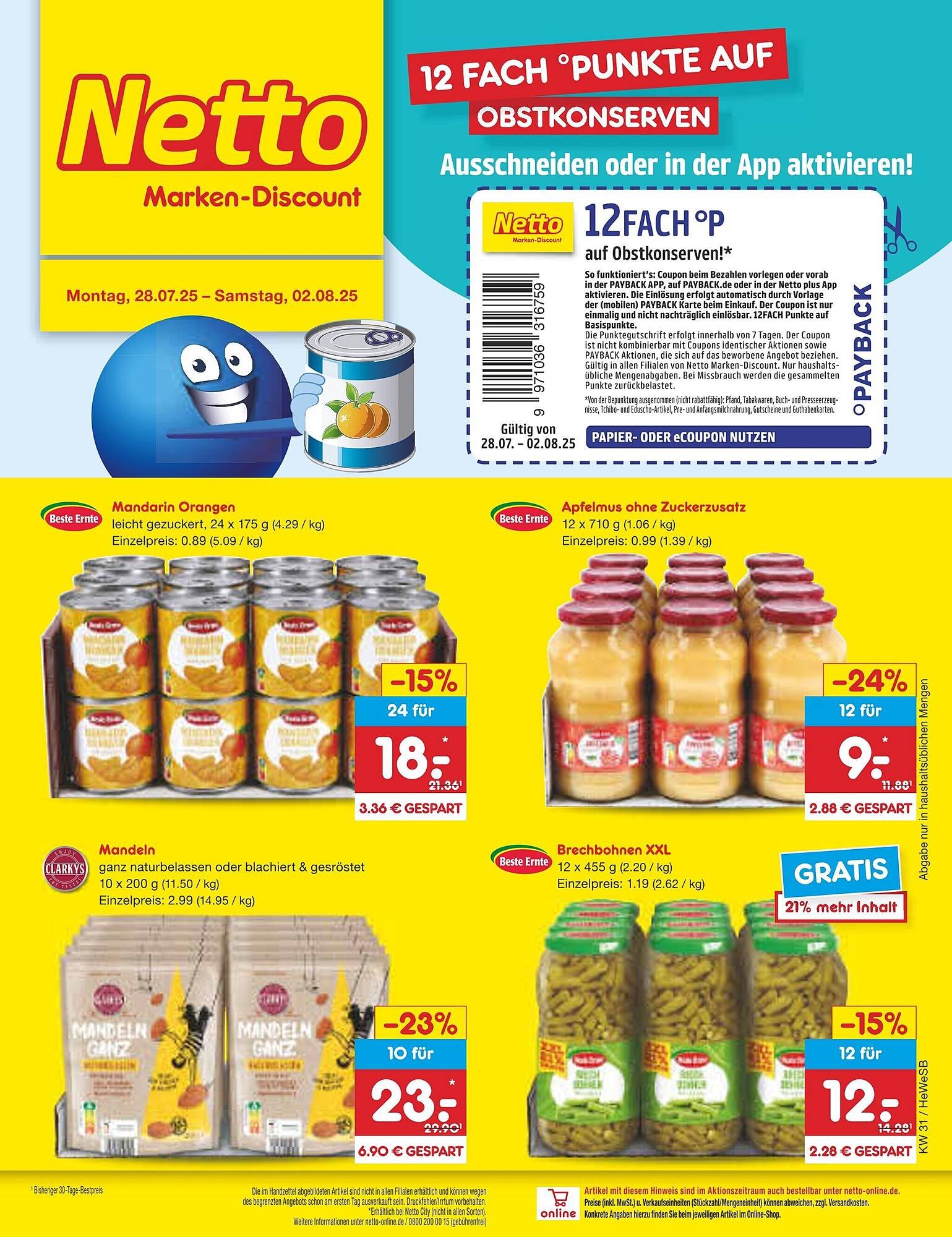 Netto Marken-Discount Prospekt (2025-07-28 - 2025-08-02) | 36