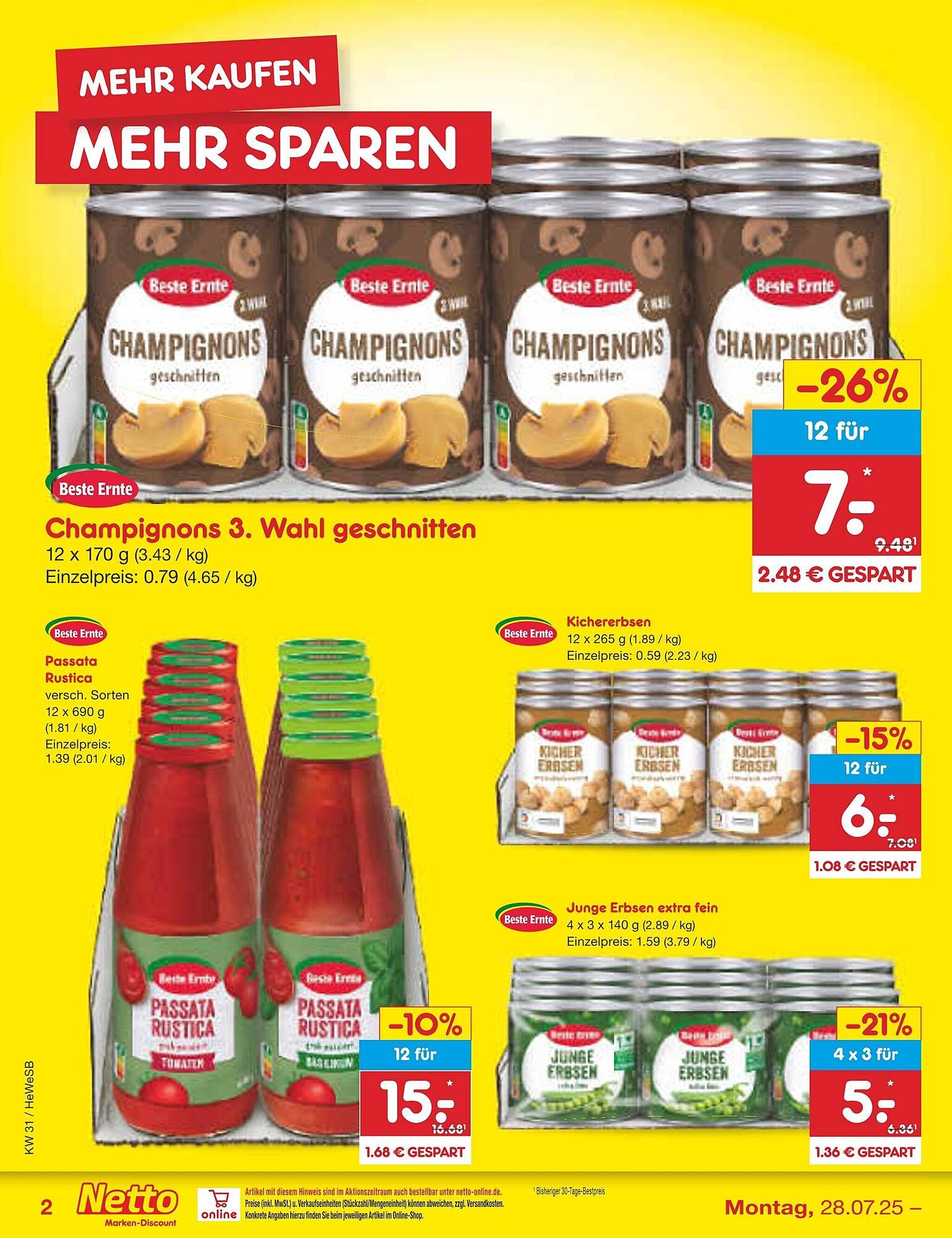 Netto Marken-Discount Prospekt (2025-07-28 - 2025-08-02) | 38
