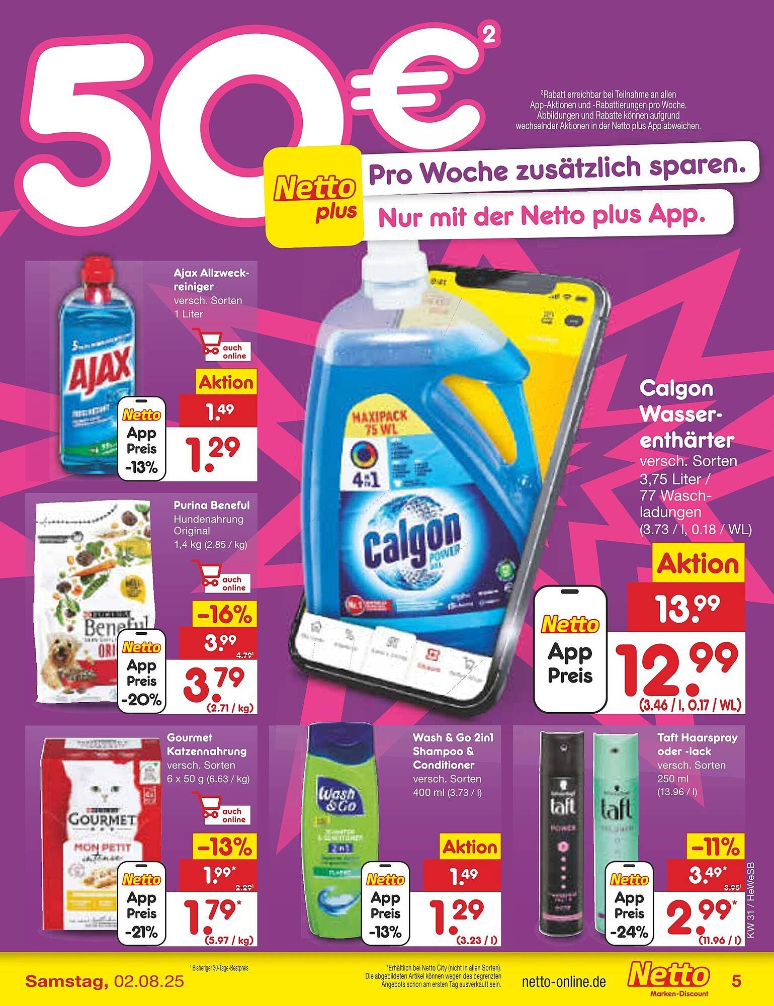 Netto Marken-Discount Prospekt (2025-07-28 - 2025-08-02) | 5
