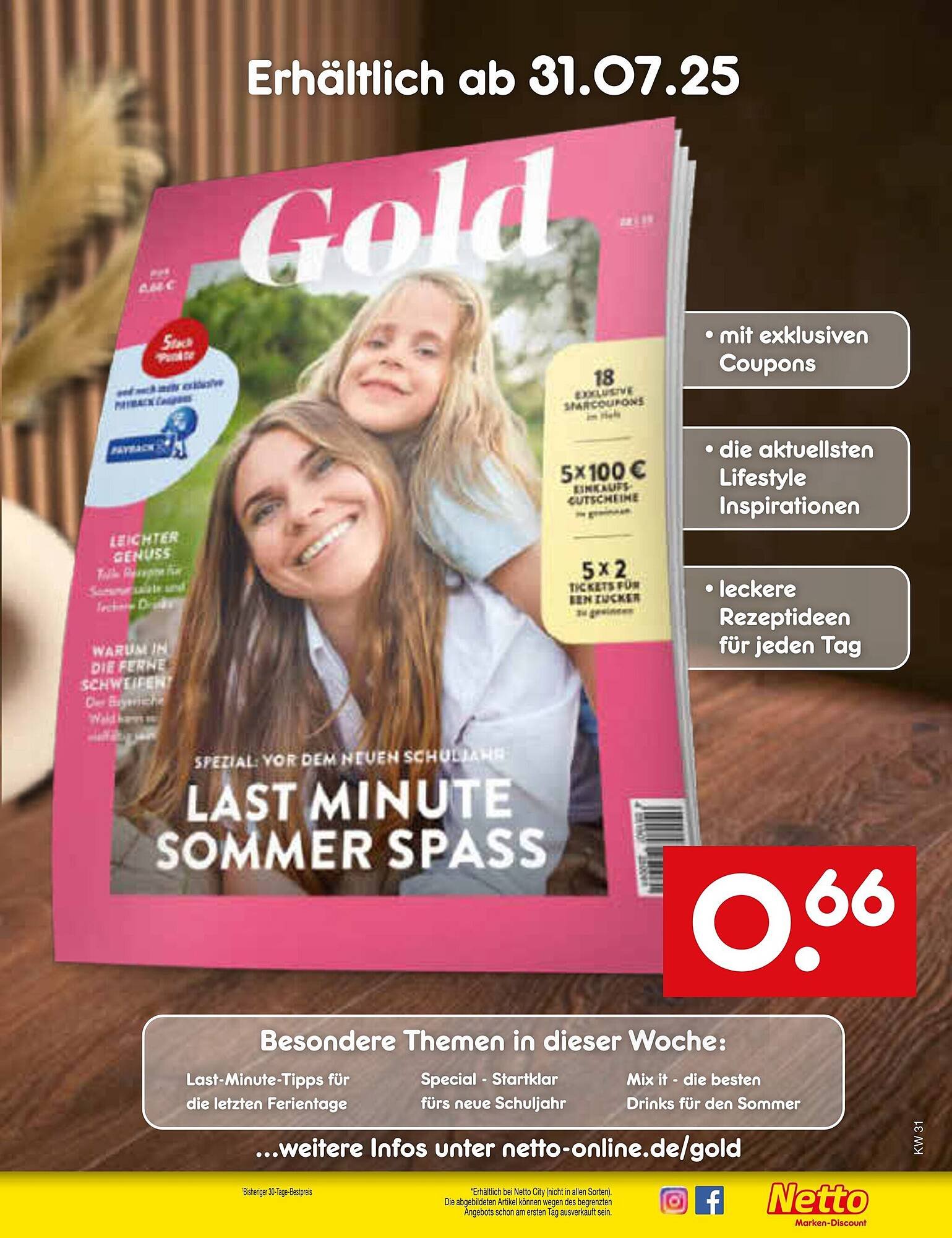 Netto Marken-Discount Prospekt (2025-07-28 - 2025-08-02) | 61