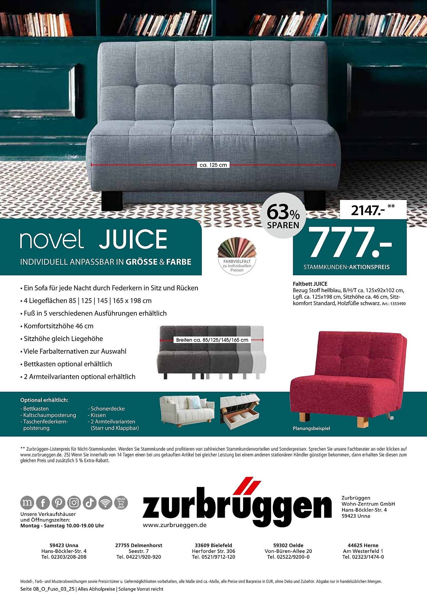 Zurbrüggen Prospekt (2025-09-12 - 2025-12-31) | 8
