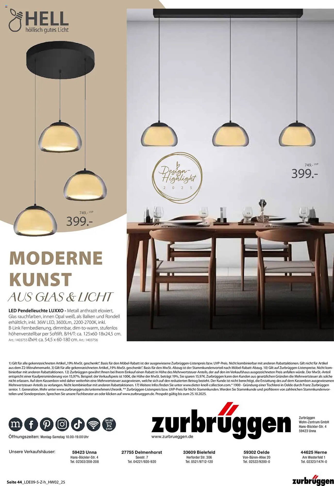 Zurbrüggen Prospekt (2025-09-08 - 2025-10-25) | 56