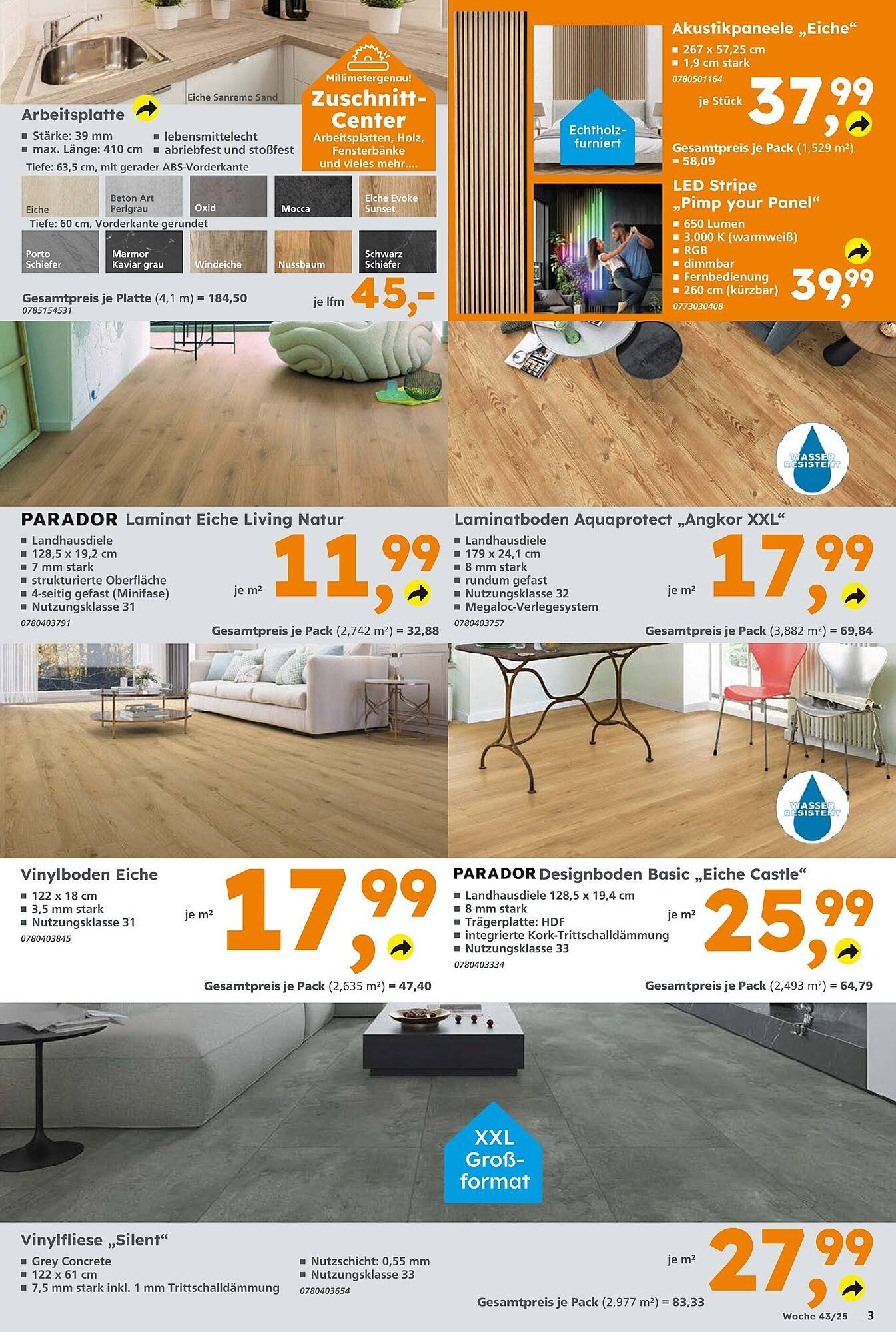Globus Baumarkt Prospekt (2025-10-19 - 2025-10-25) | 3