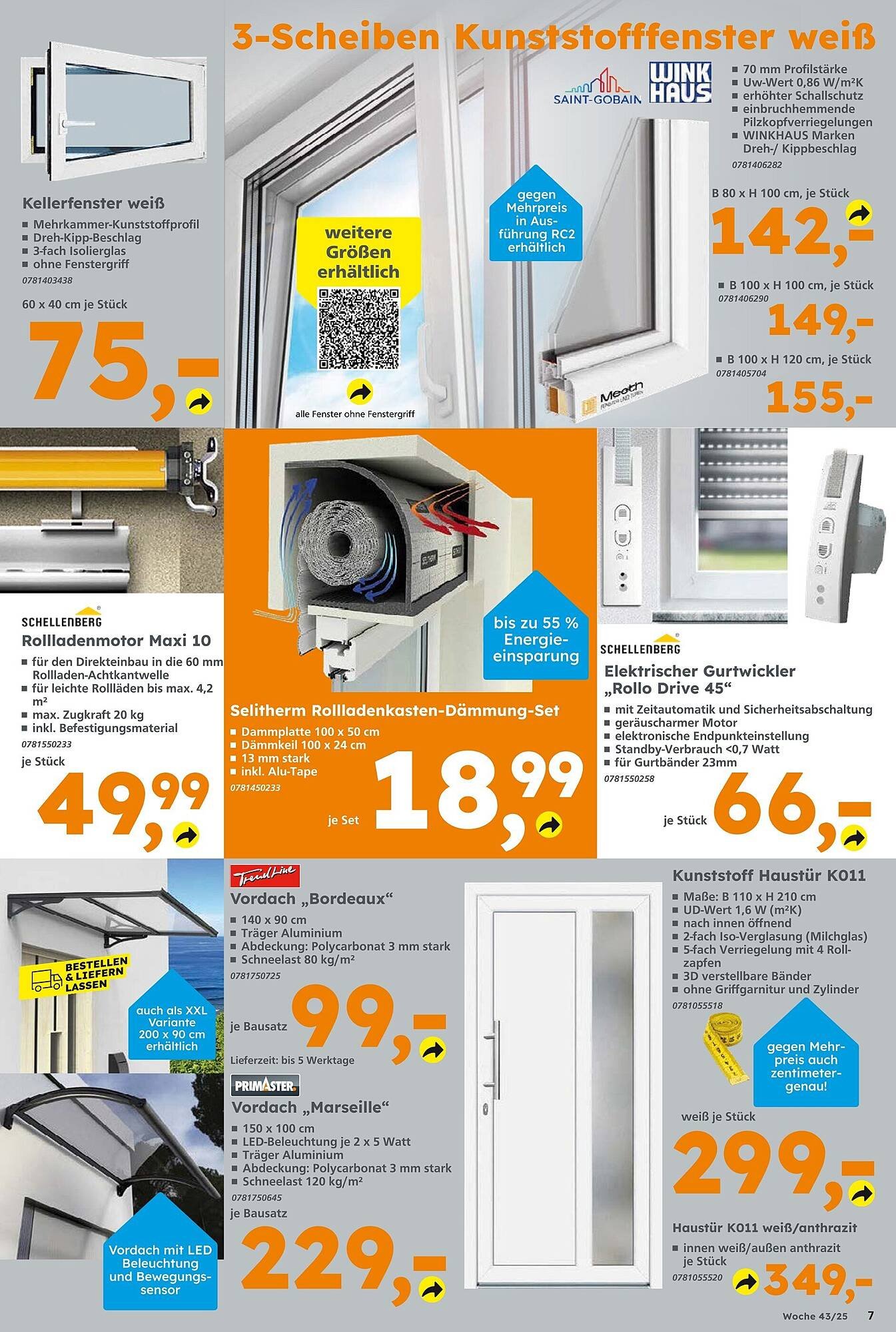 Globus Baumarkt Prospekt (2025-10-19 - 2025-10-25) | 7