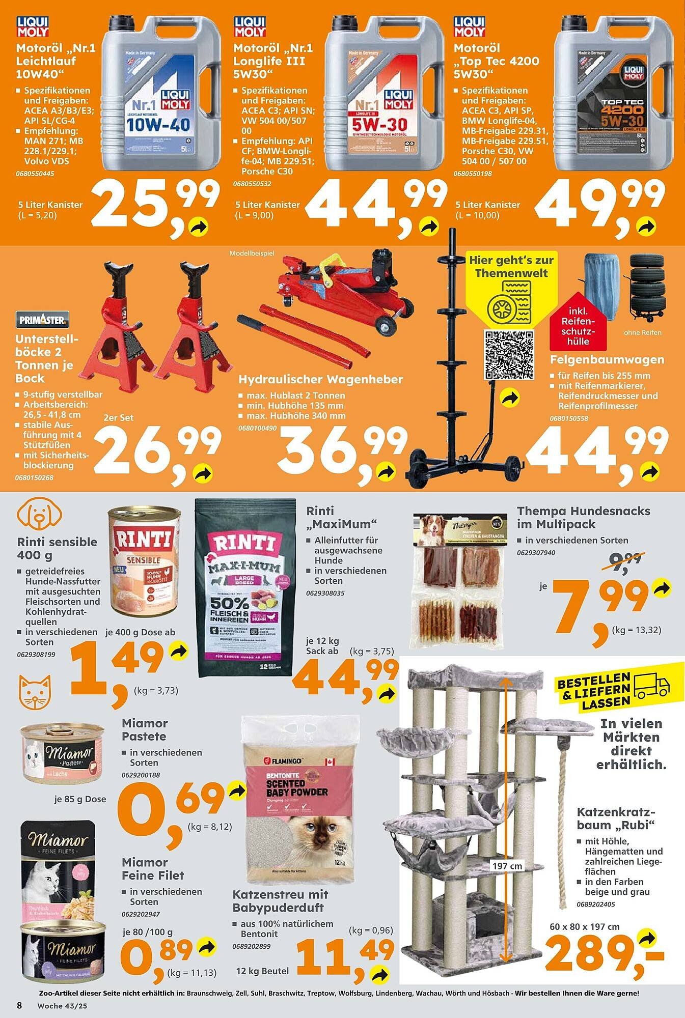Globus Baumarkt Prospekt (2025-10-19 - 2025-10-25) | 8