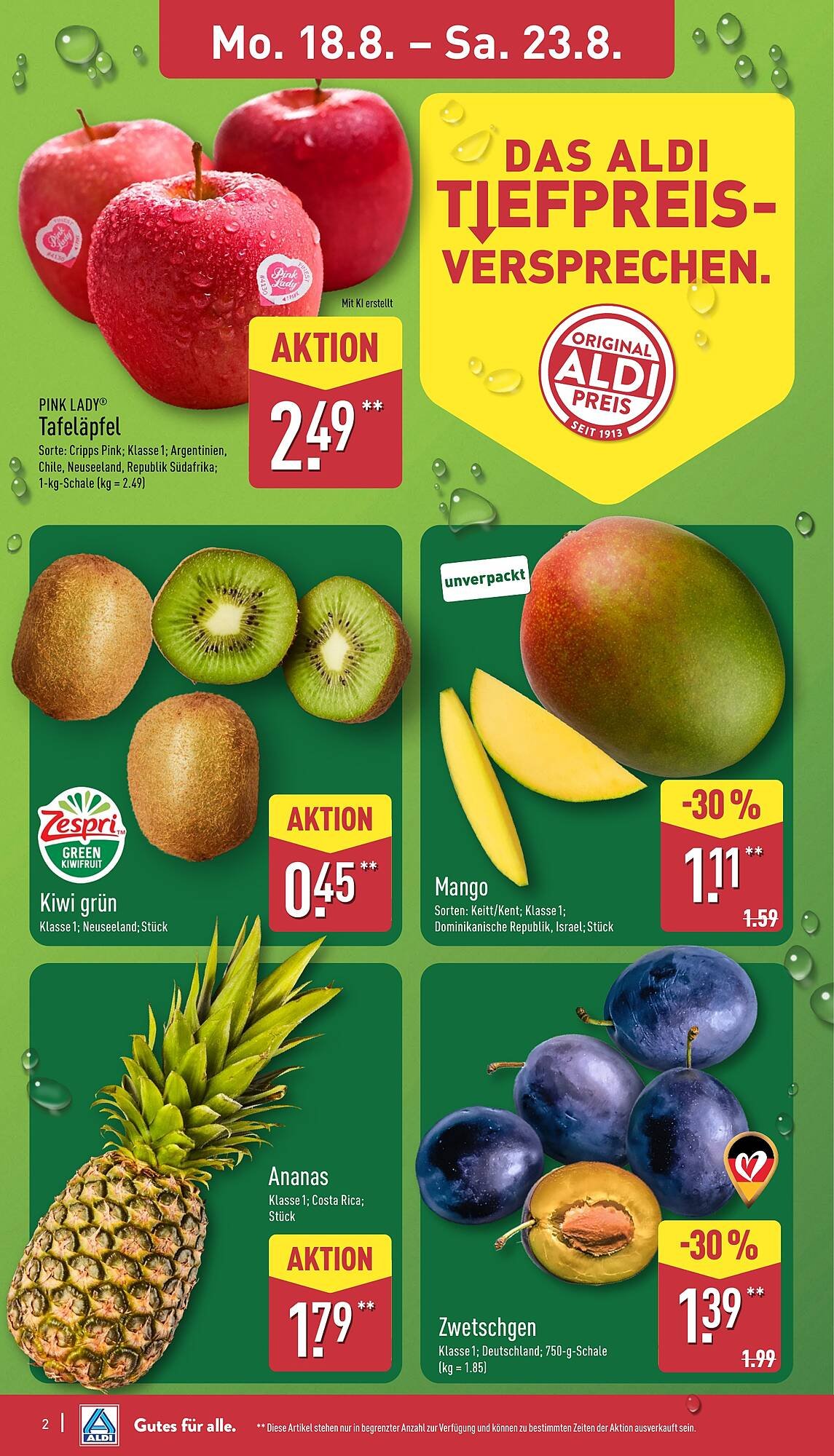 Aldi Nord Prospekt (2025-08-18 - 2025-08-23) | 2