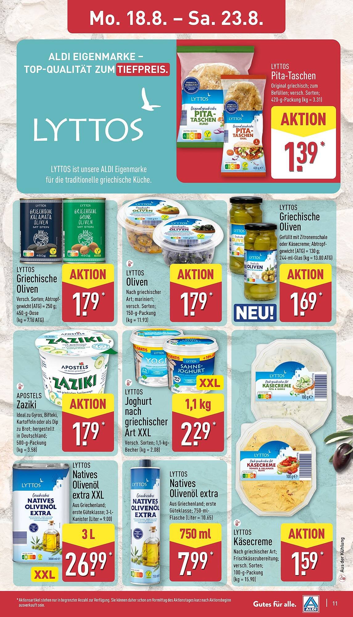 Aldi Nord Prospekt (2025-08-18 - 2025-08-23) | 11