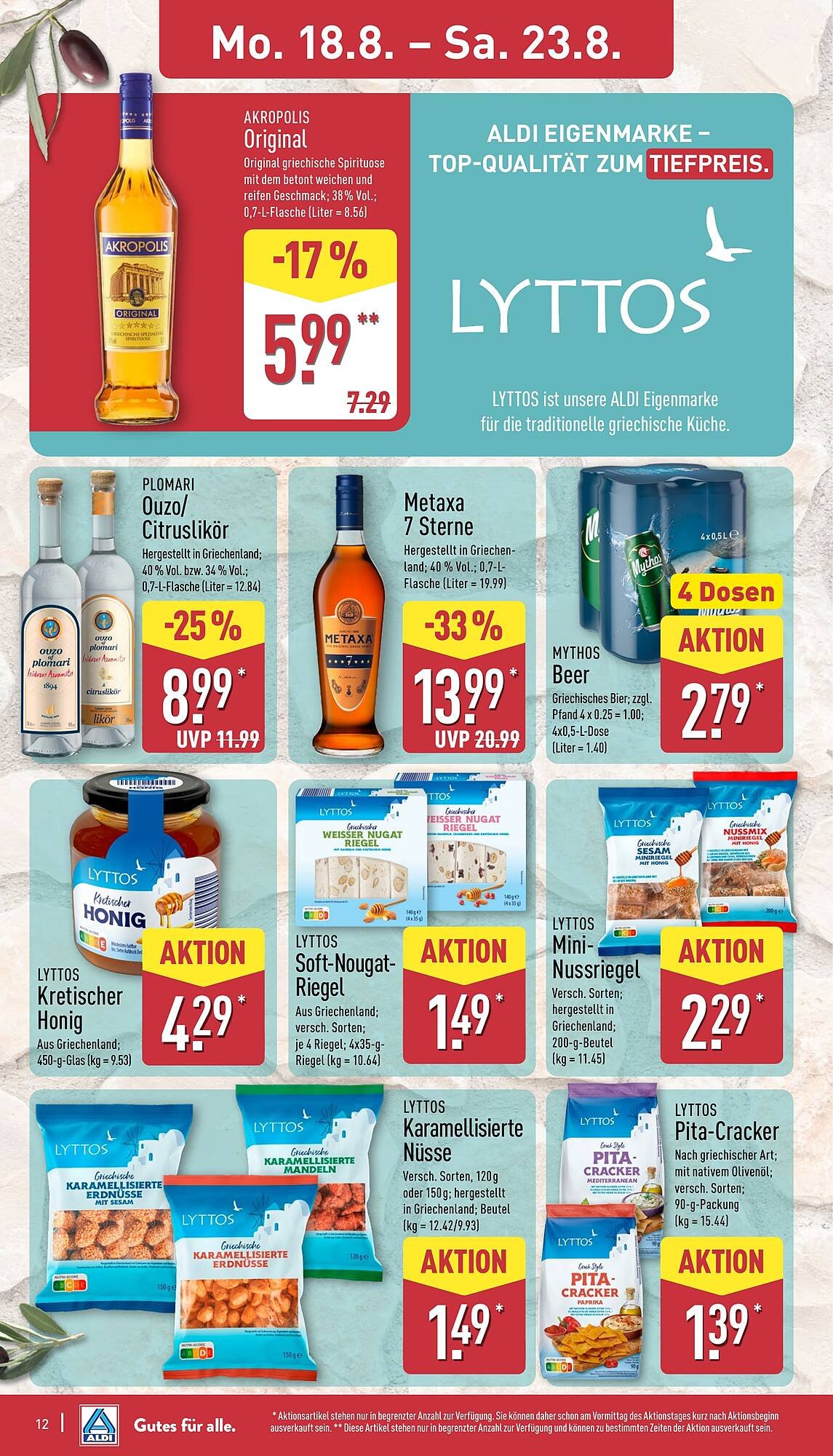 Aldi Nord Prospekt (2025-08-18 - 2025-08-23) | 12