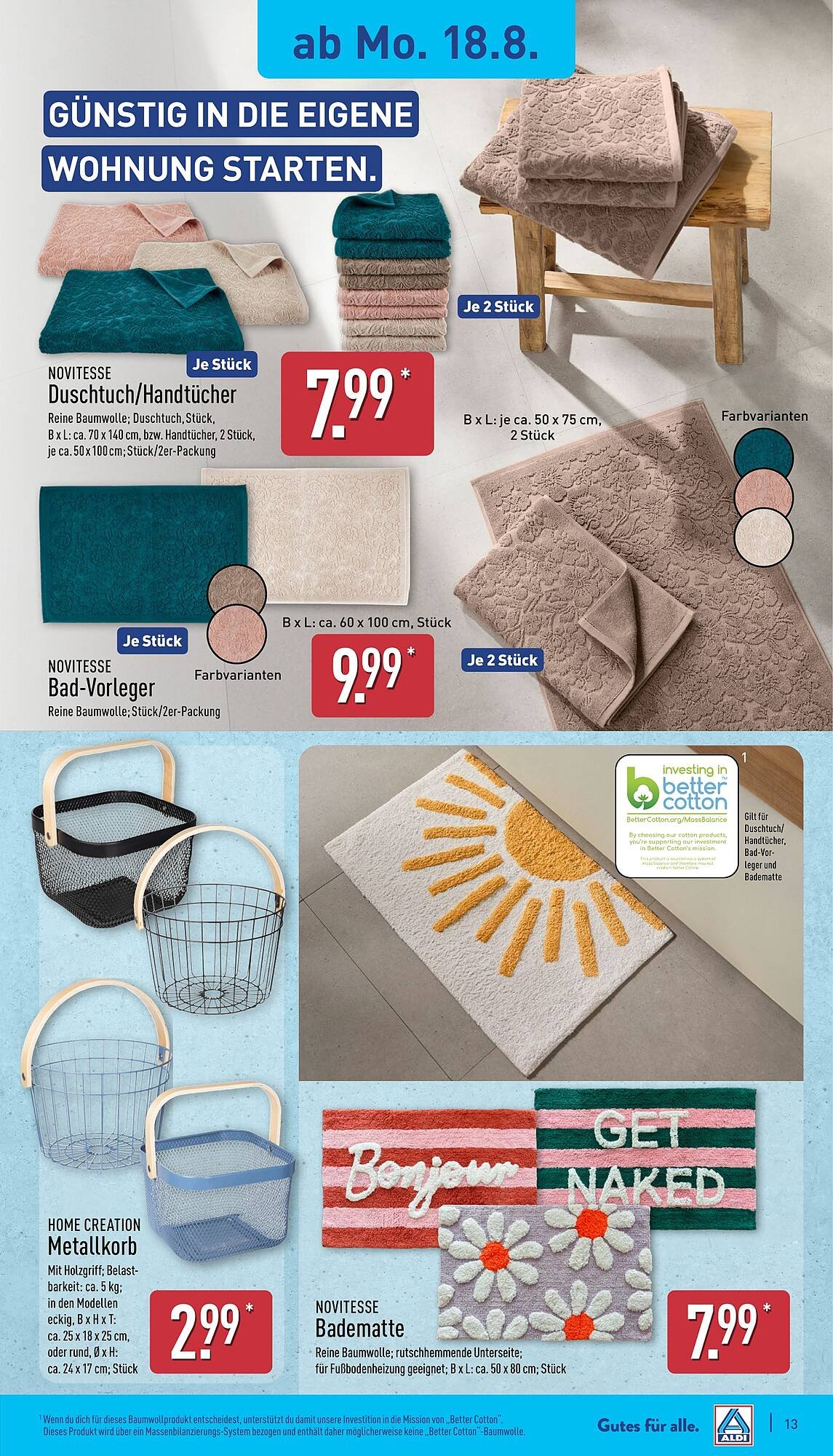 Aldi Nord Prospekt (2025-08-18 - 2025-08-23) | 13