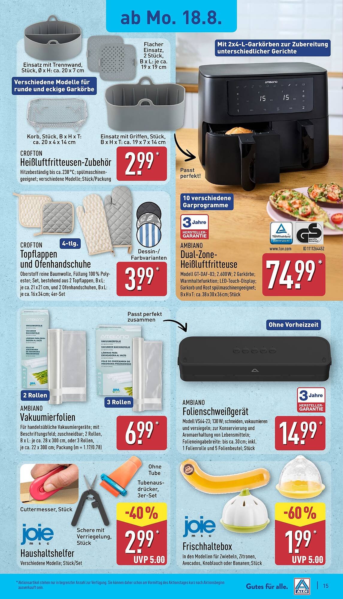 Aldi Nord Prospekt (2025-08-18 - 2025-08-23) | 15