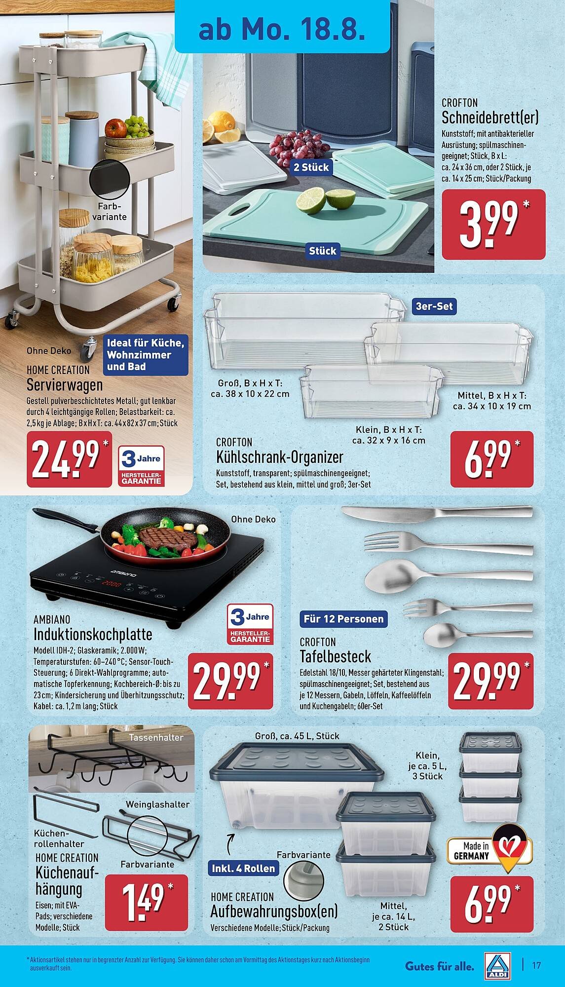 Aldi Nord Prospekt (2025-08-18 - 2025-08-23) | 17
