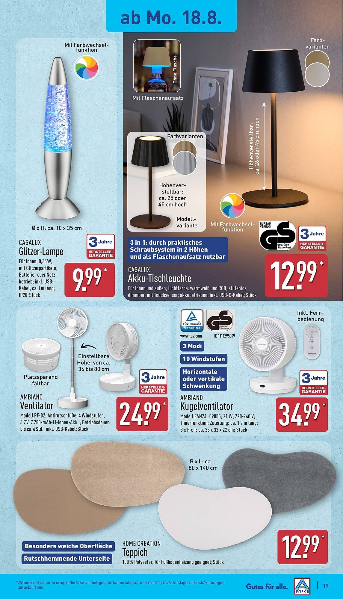 Aldi Nord Prospekt (2025-08-18 - 2025-08-23) | 19