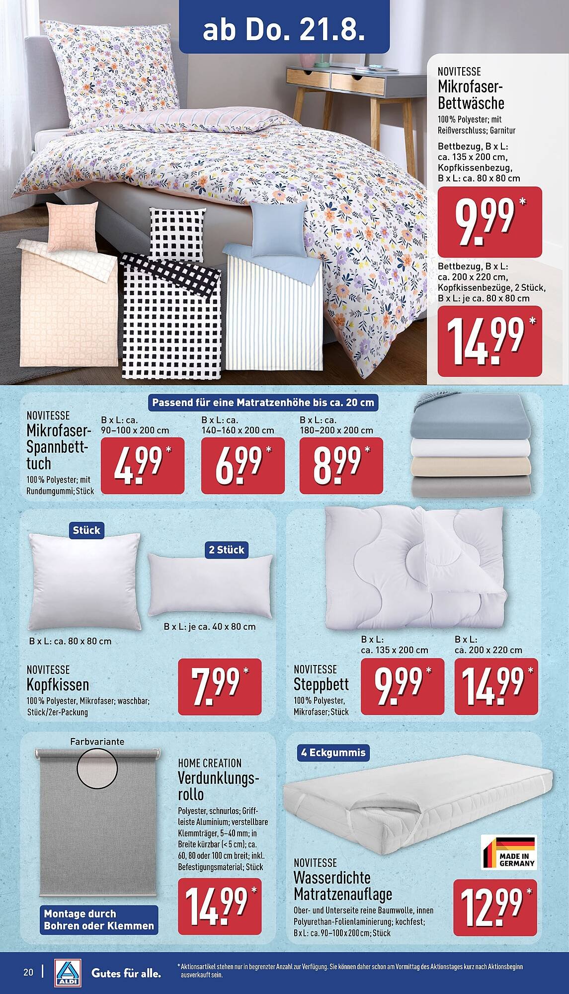 Aldi Nord Prospekt (2025-08-18 - 2025-08-23) | 20
