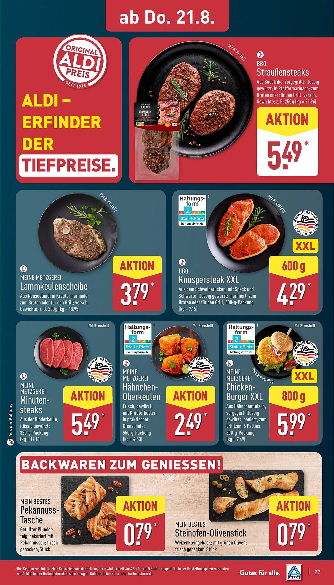 Aldi Nord Prospekt (2025-08-18 - 2025-08-23) | 27