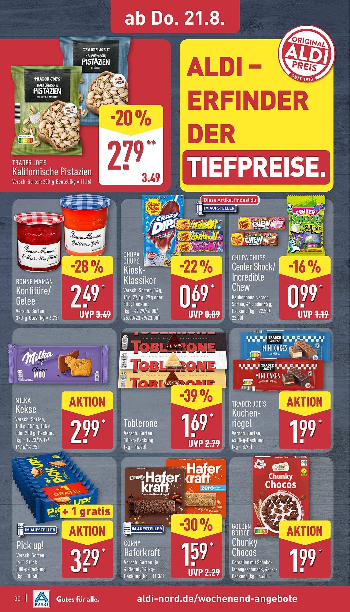 Aldi Nord Prospekt (2025-08-18 - 2025-08-23) | 30