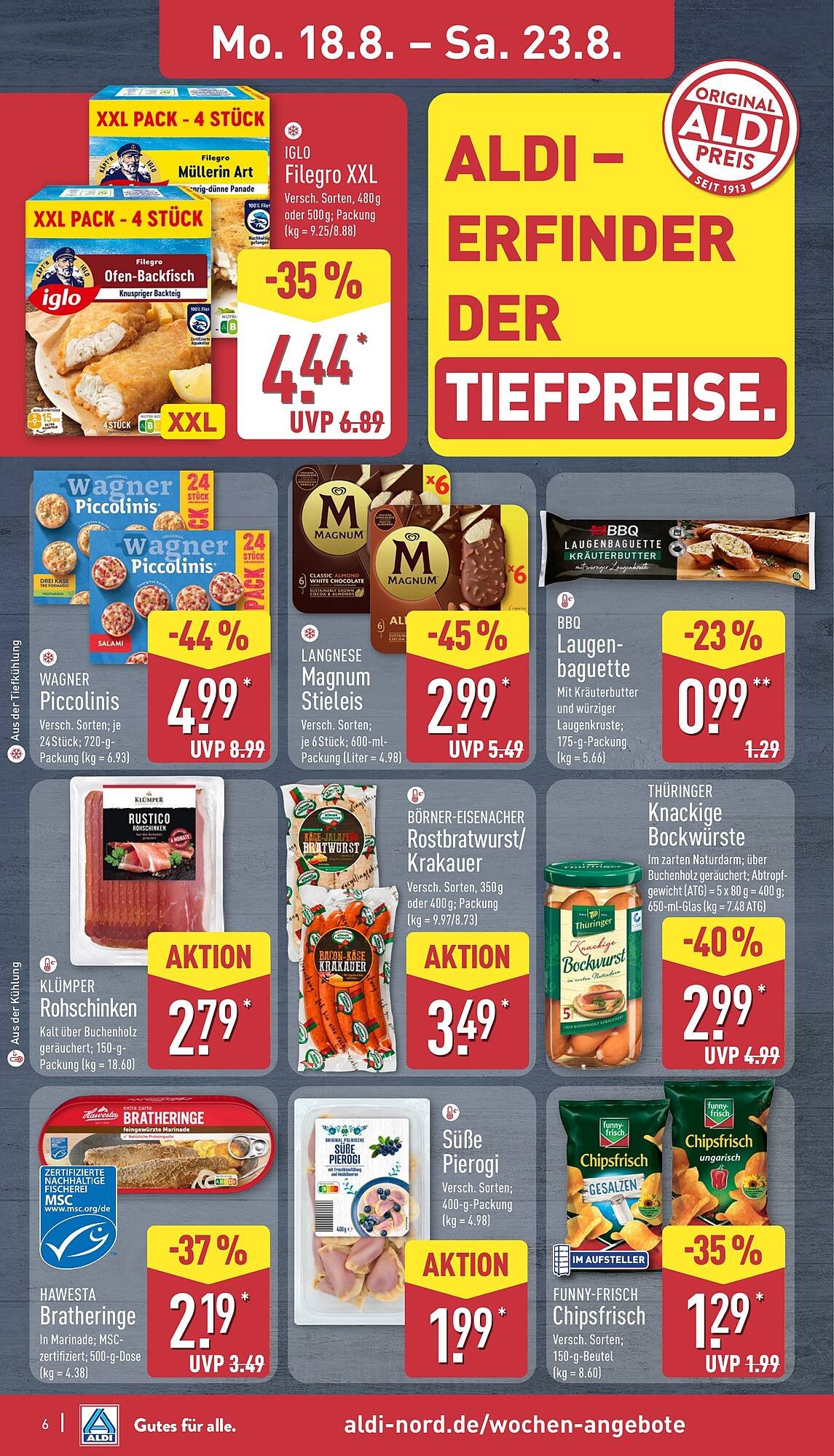 Aldi Nord Prospekt (2025-08-18 - 2025-08-23) | 6