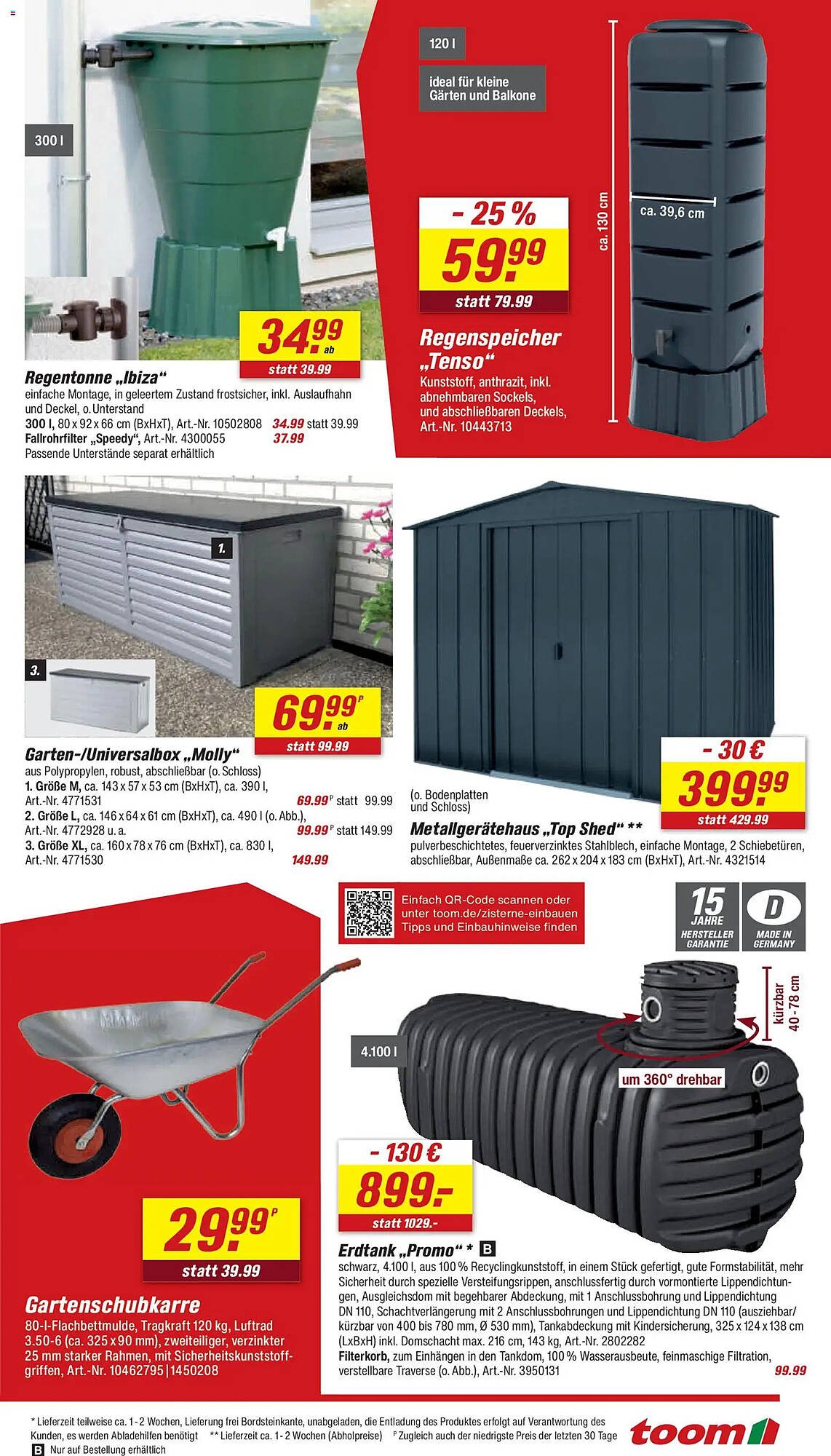 Toom Baumarkt Prospekt