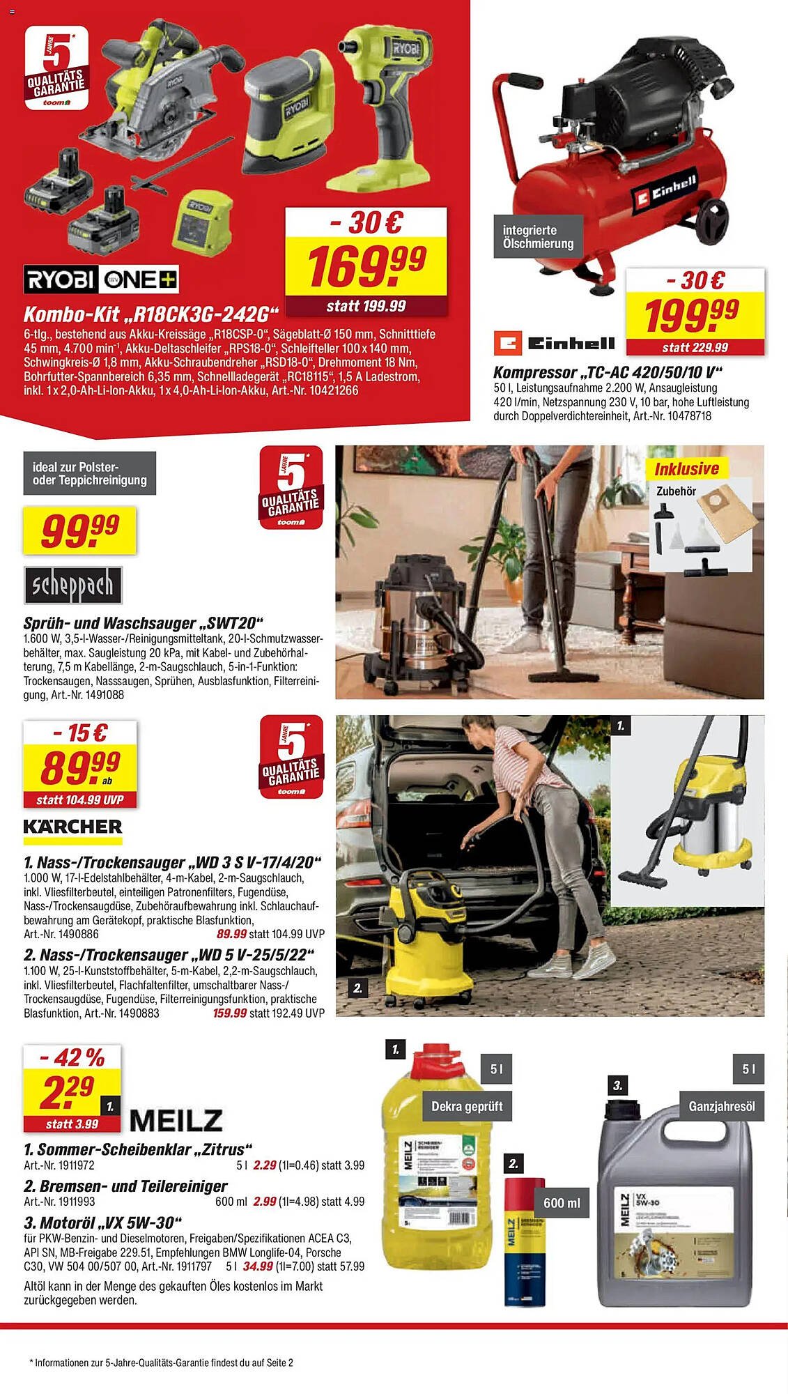 Toom Baumarkt Prospekt