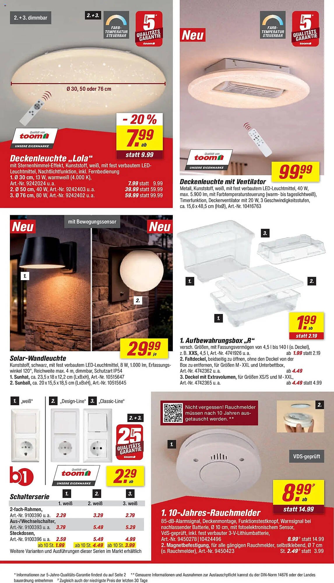 Toom Baumarkt Prospekt