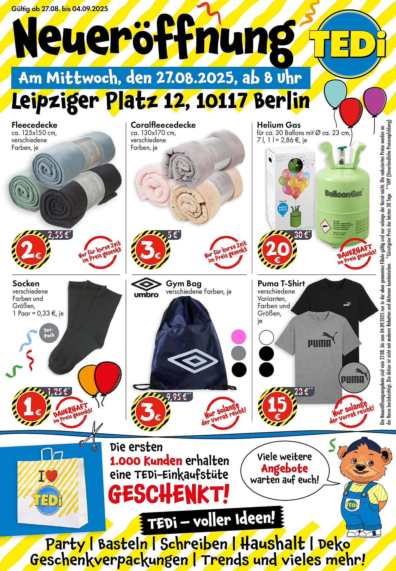TEDi Prospekt (2025-08-25 - 2025-08-29) | 1
