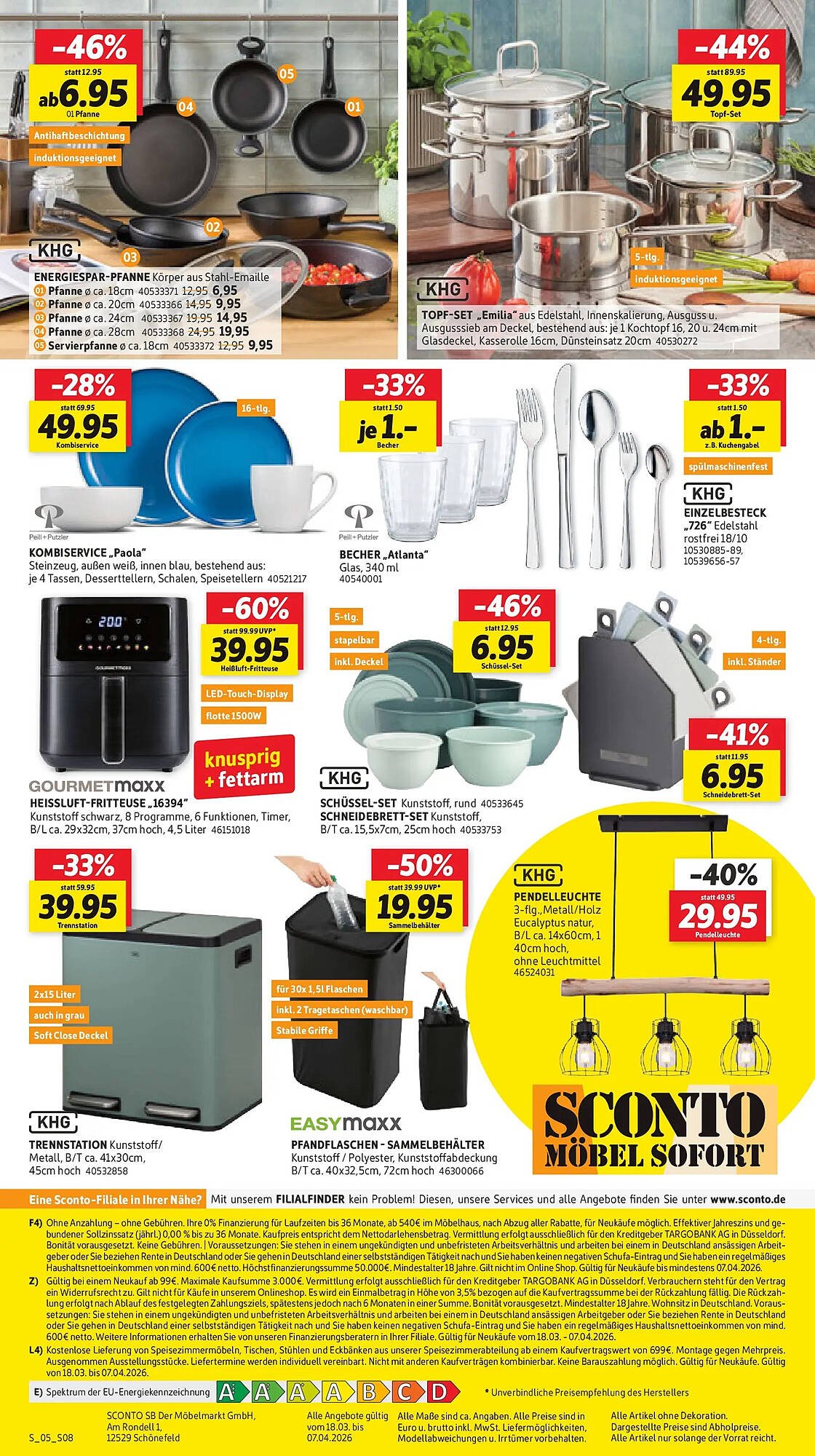 SCONTO Prospekt (2026-03-18 - 2026-04-07)