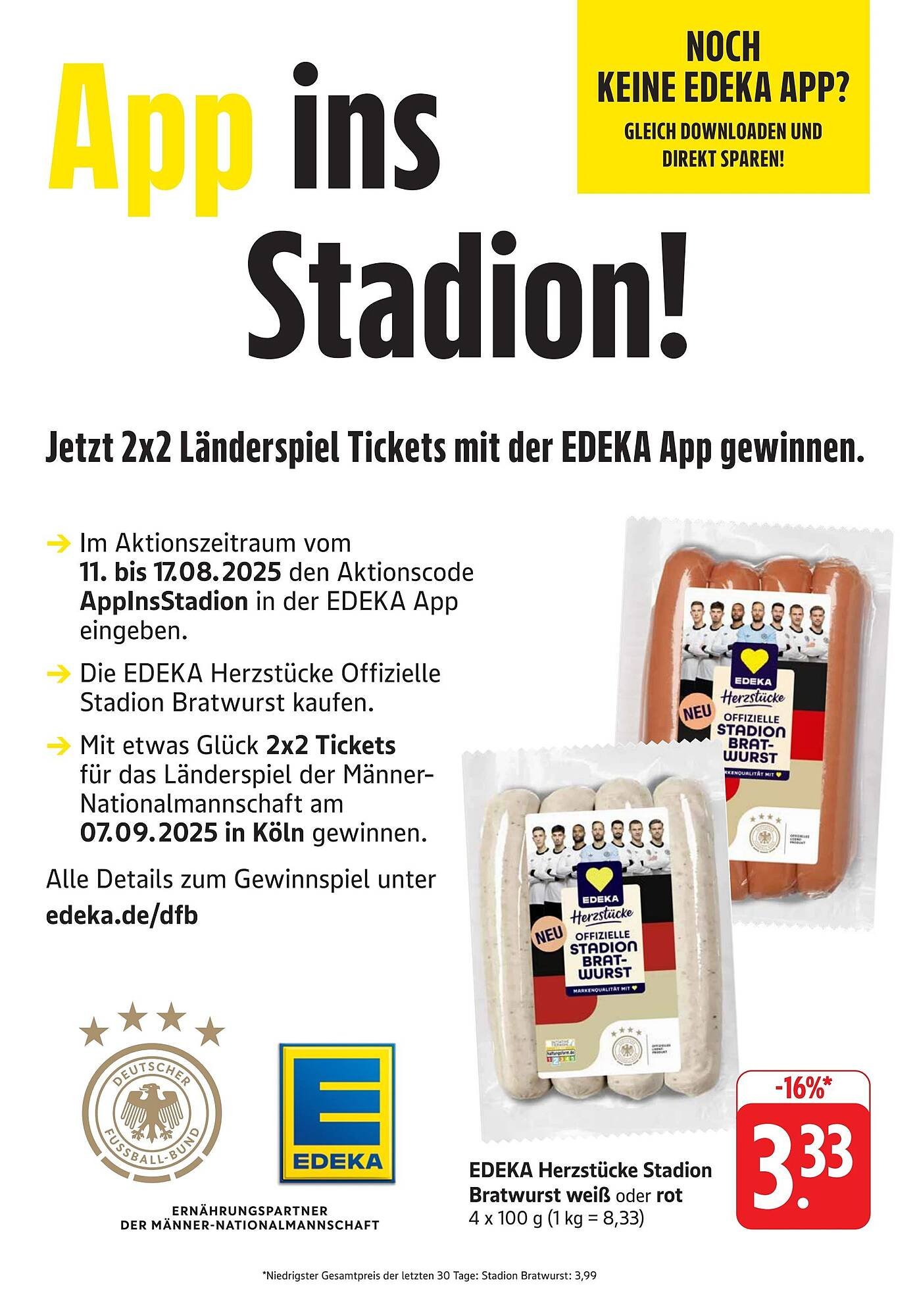 Edeka Prospekt (2025-08-11 - 2025-08-17) | 16