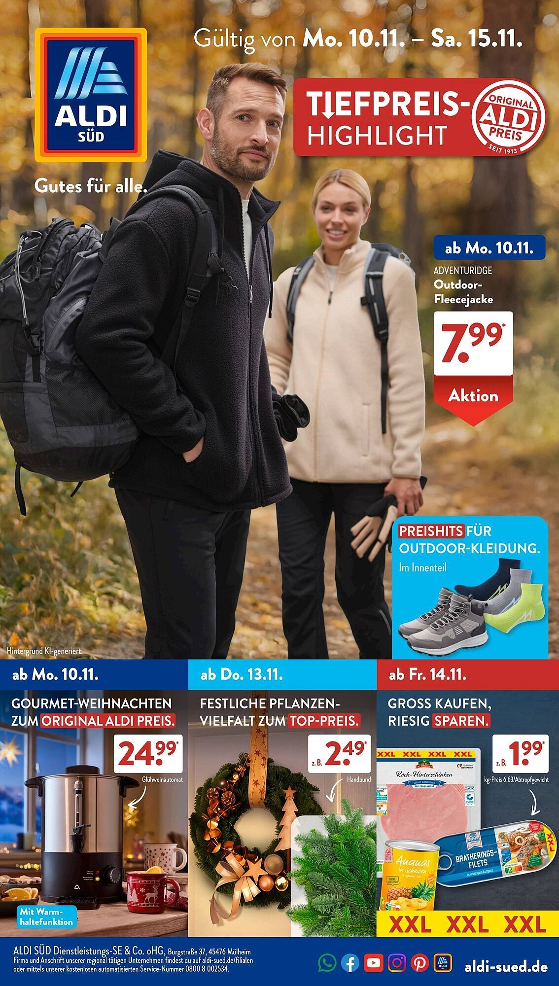 Aldi Süd Prospekt (2025-11-10 - 2025-11-16)