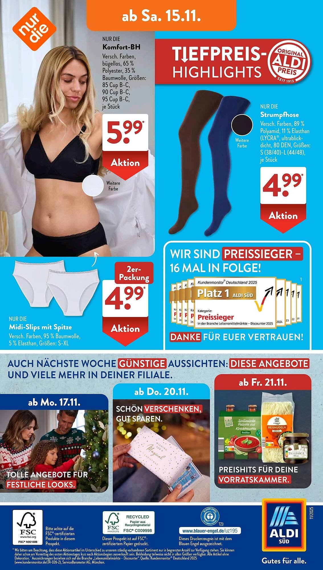 Aldi Süd Prospekt (2025-11-10 - 2025-11-16)