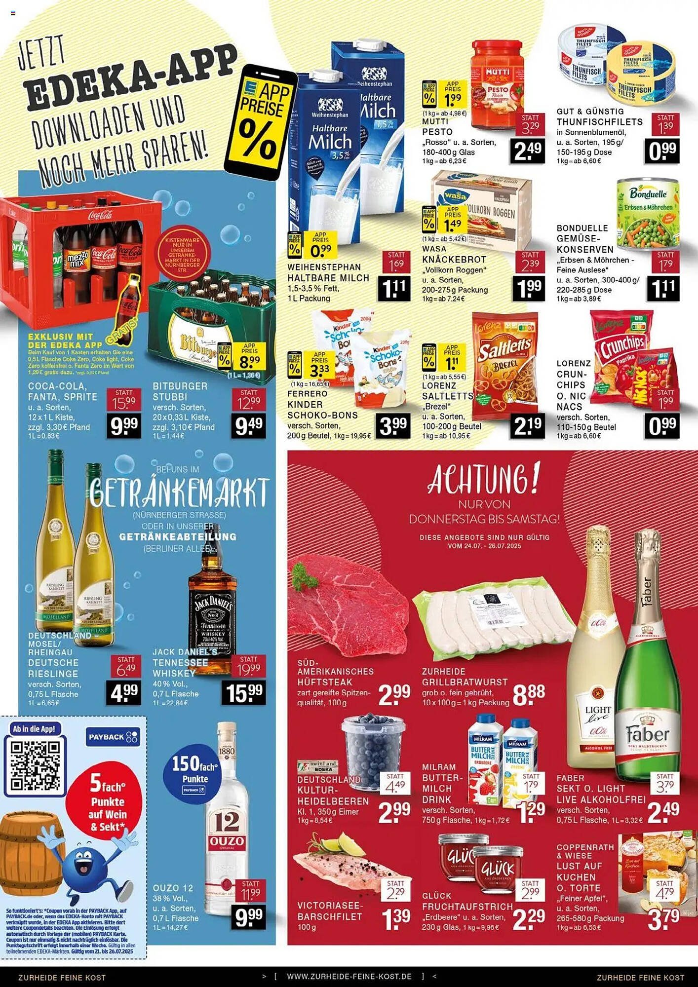 Edeka Zurheide Prospekt (2025-07-21 - 2025-07-26) | 8