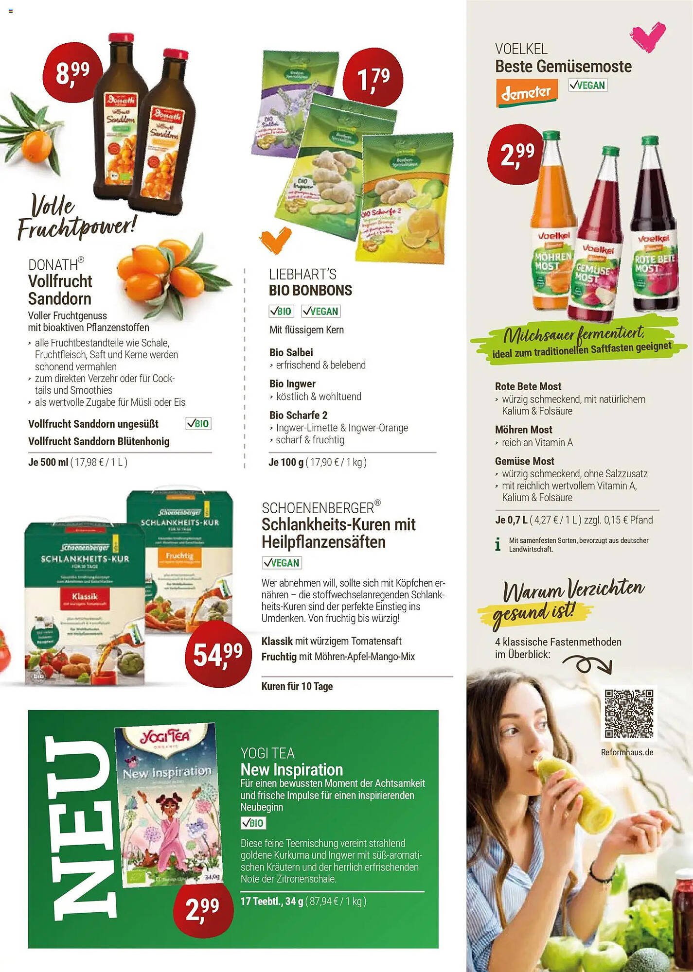 Reformhaus Bacher Prospekt