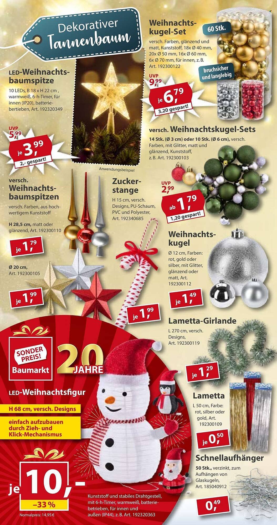 Sonderpreis Baumarkt Prospekt (2025-11-29 - 2025-12-05)