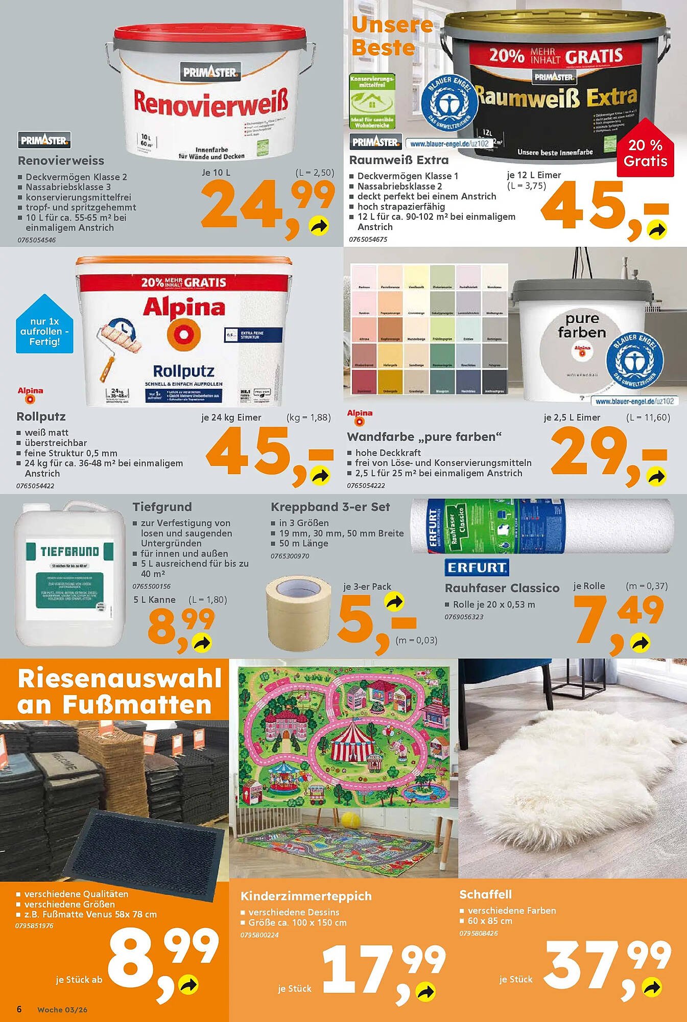 Globus Baumarkt Prospekt