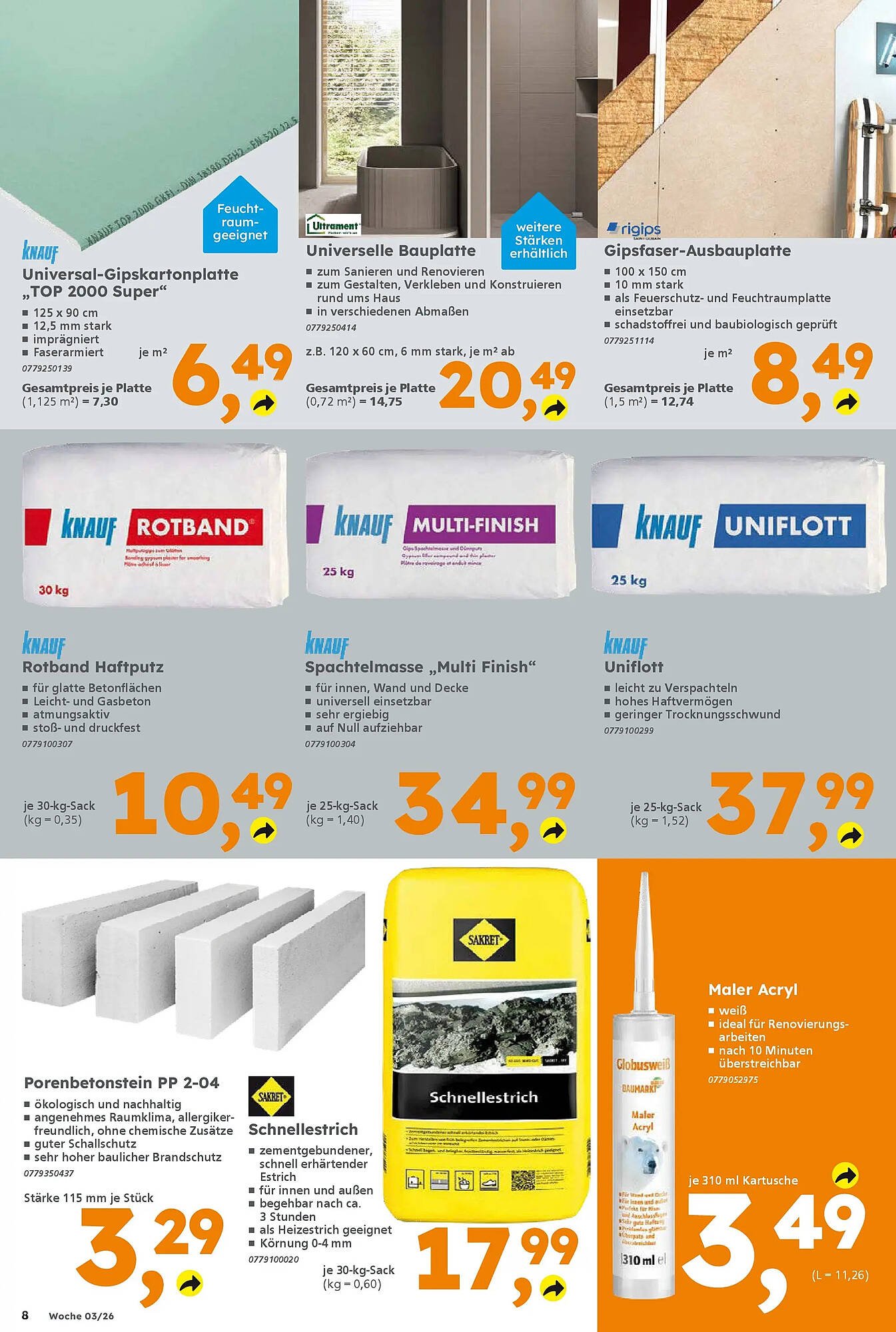 Globus Baumarkt Prospekt