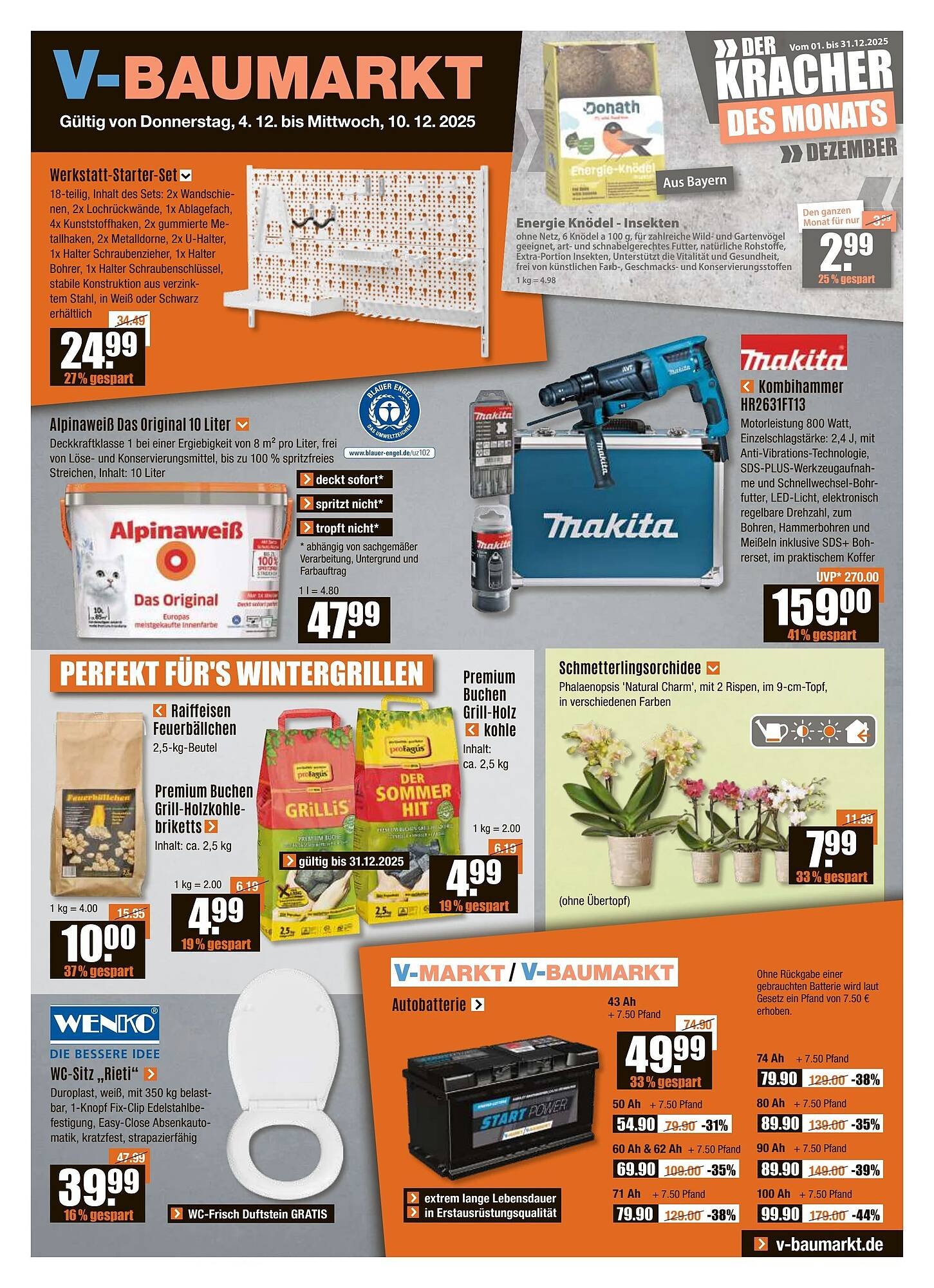 V Baumarkt Prospekt (2025-12-04 - 2025-12-10)