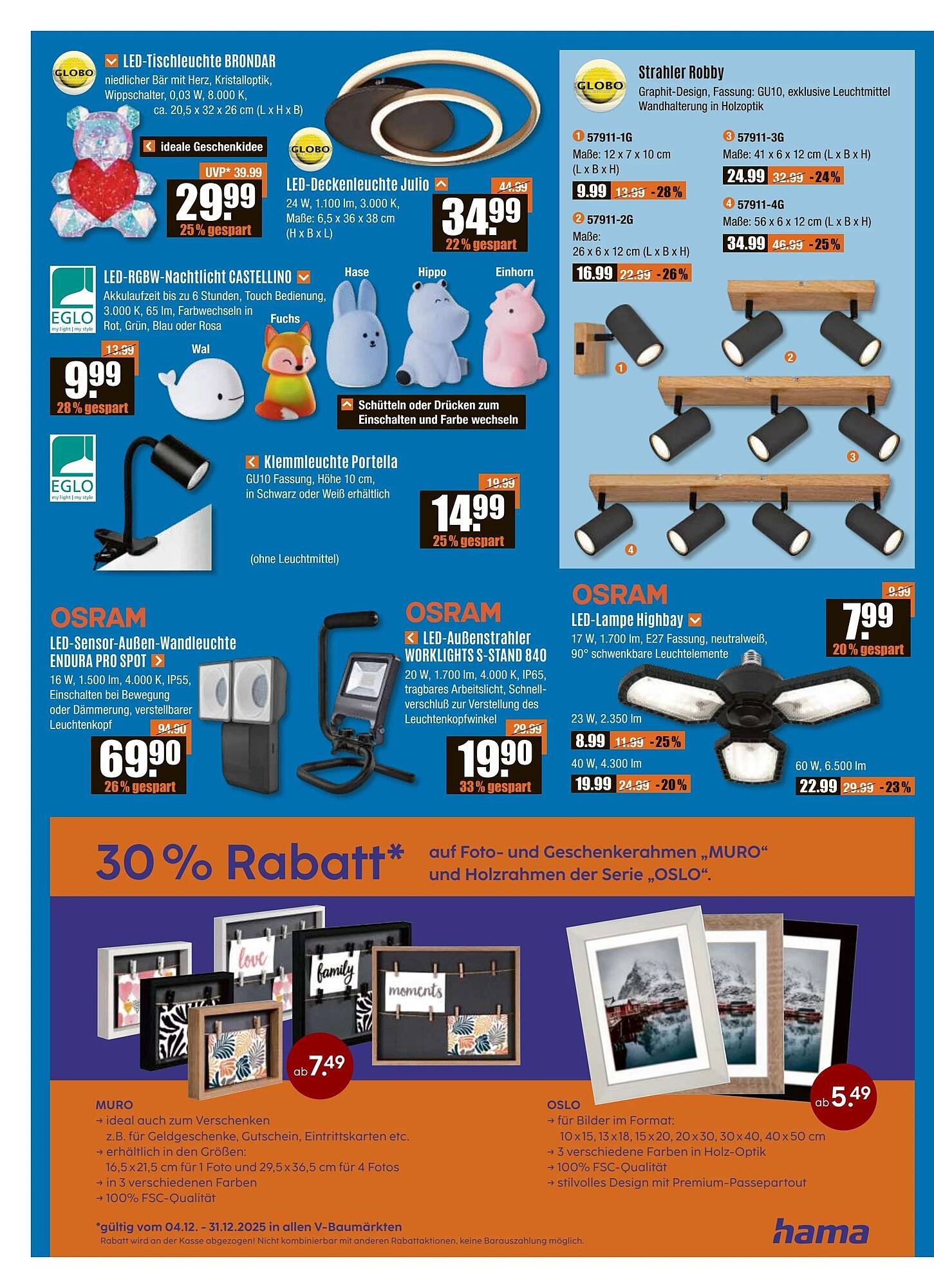 V Baumarkt Prospekt (2025-12-04 - 2025-12-10)