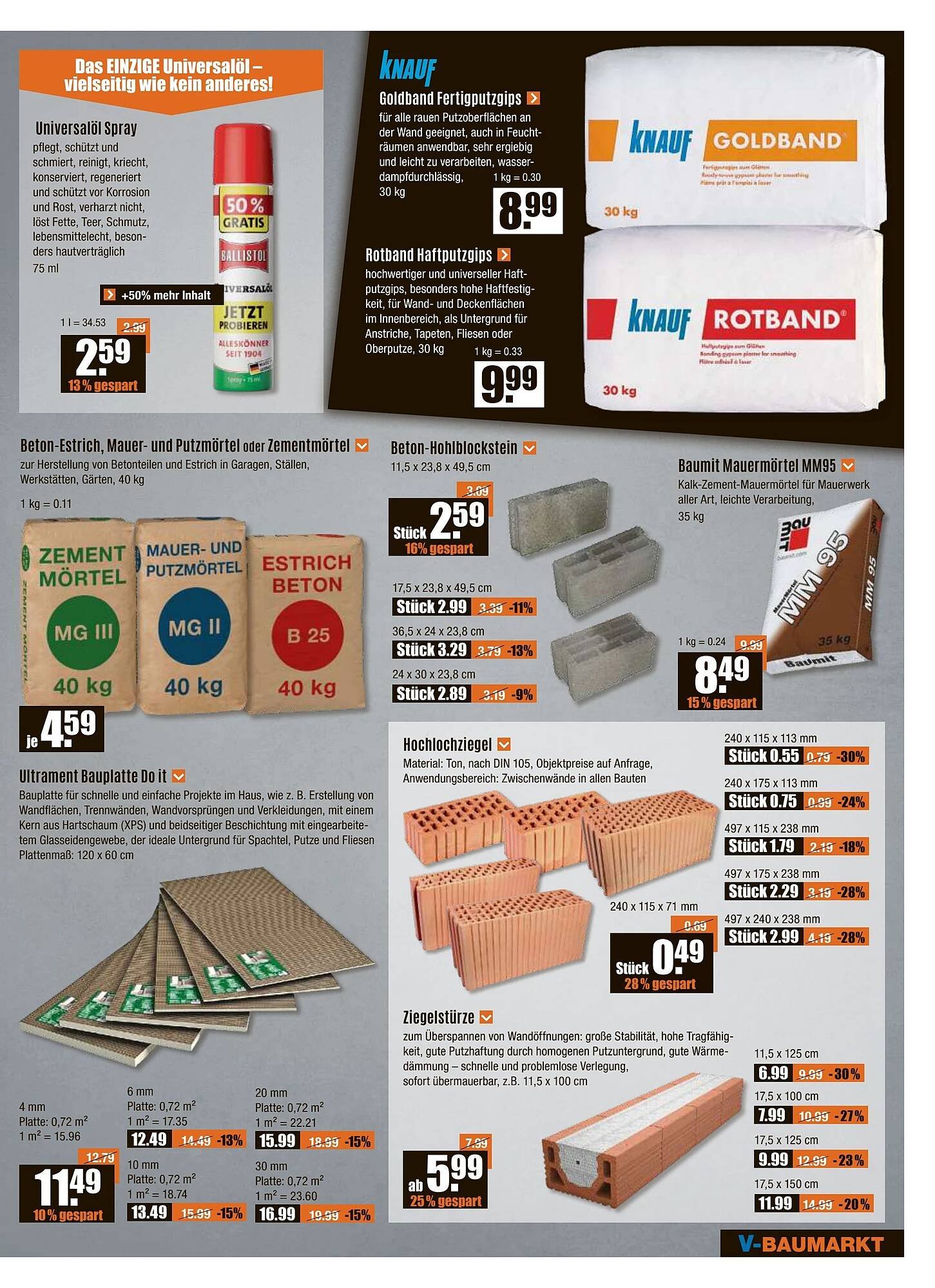 V Baumarkt Prospekt (2025-12-04 - 2025-12-10)