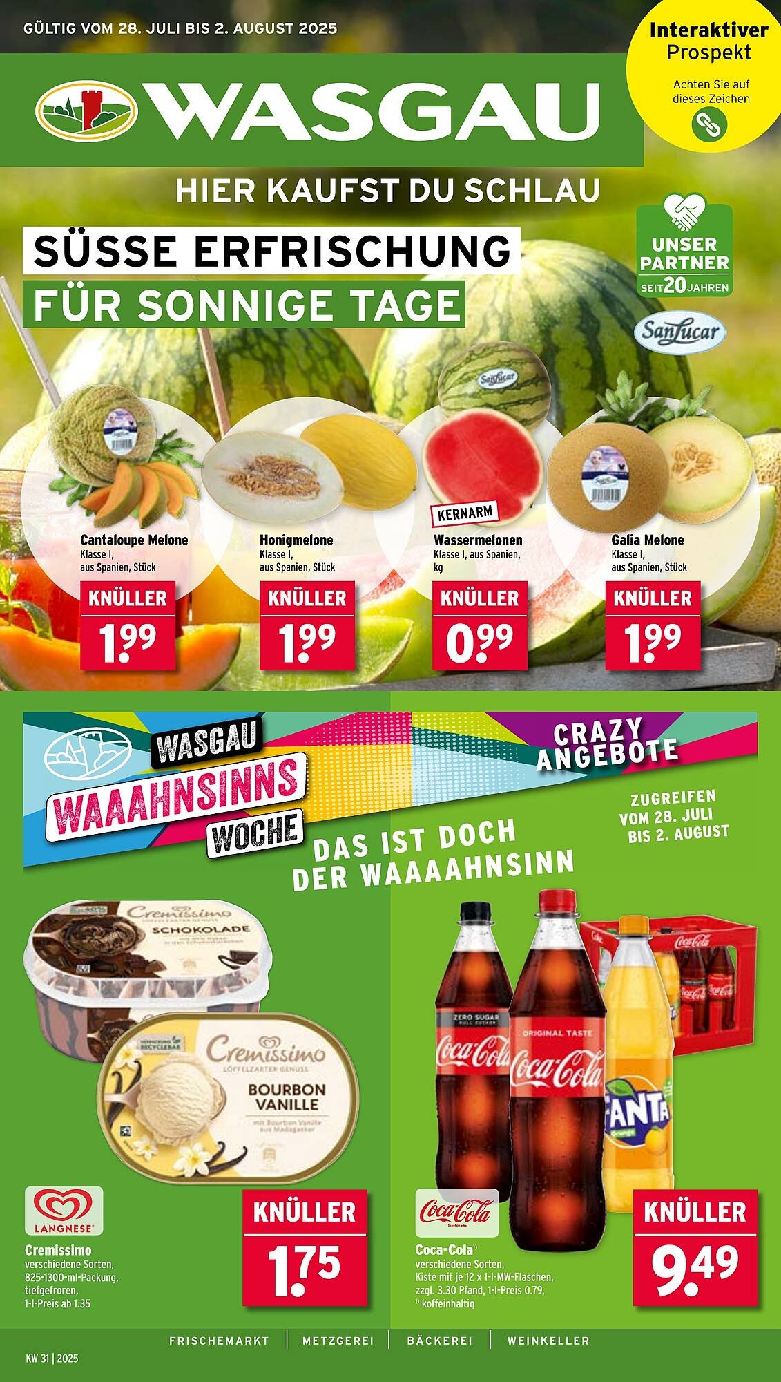 Wasgau Prospekt (2025-07-28 - 2025-08-02) | 1