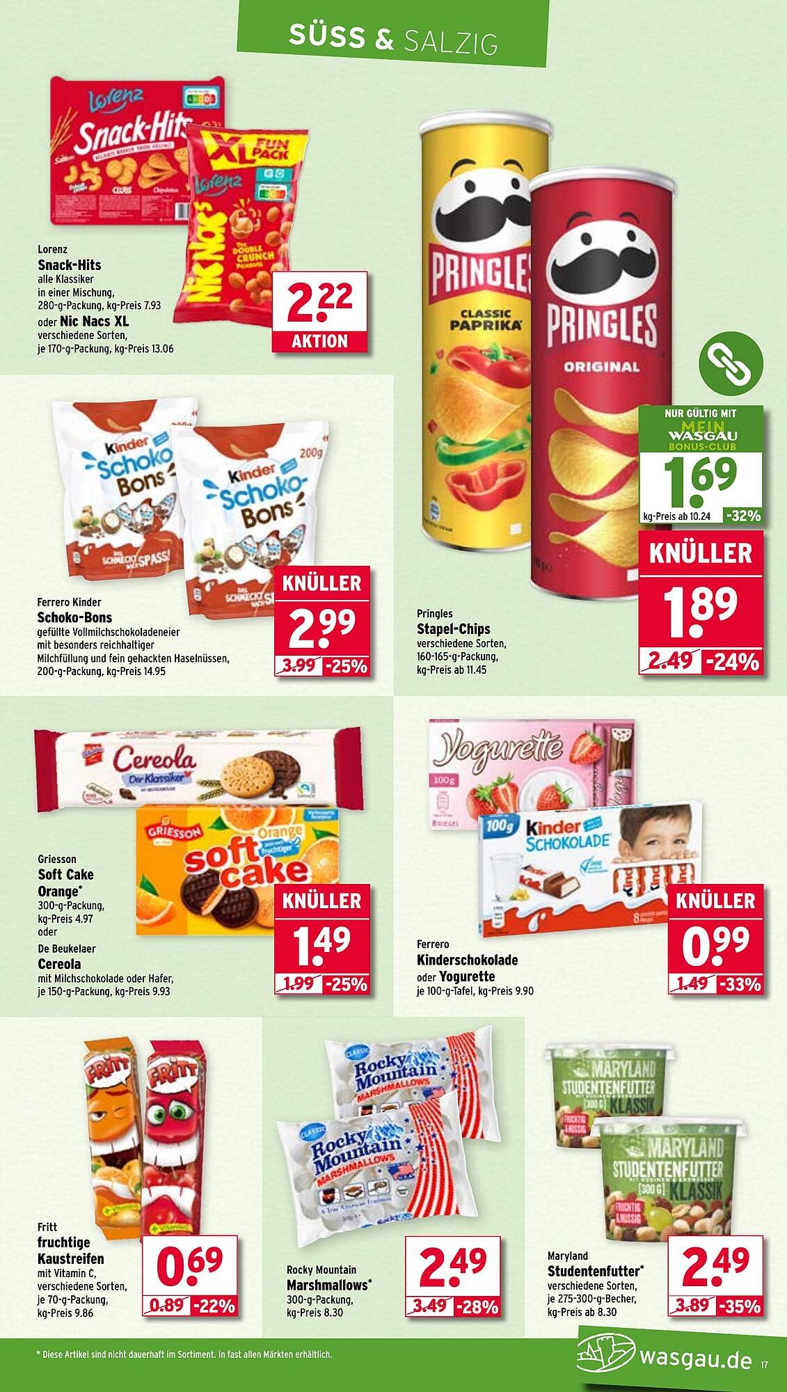 Wasgau Prospekt (2025-07-28 - 2025-08-02) | 17