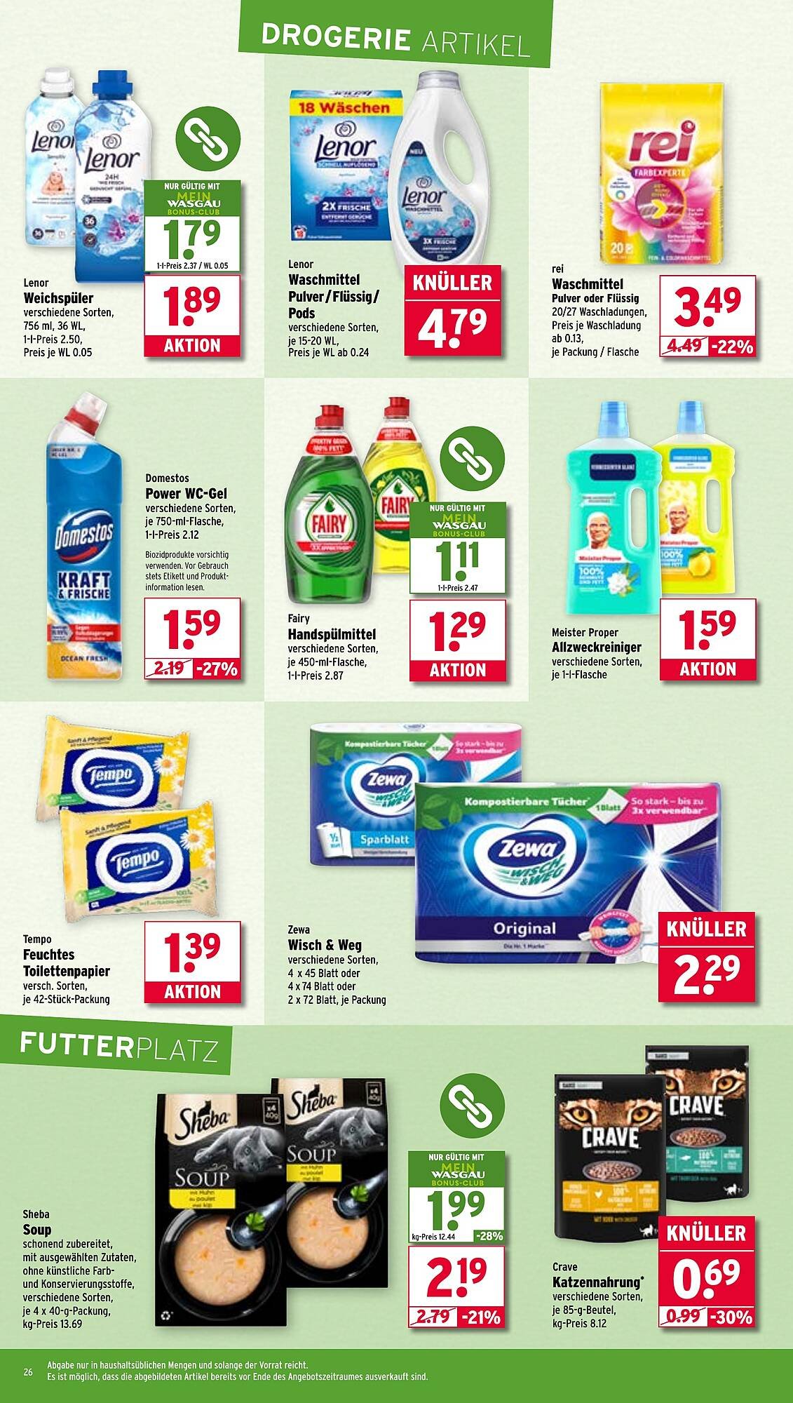 Wasgau Prospekt (2025-07-28 - 2025-08-02) | 26