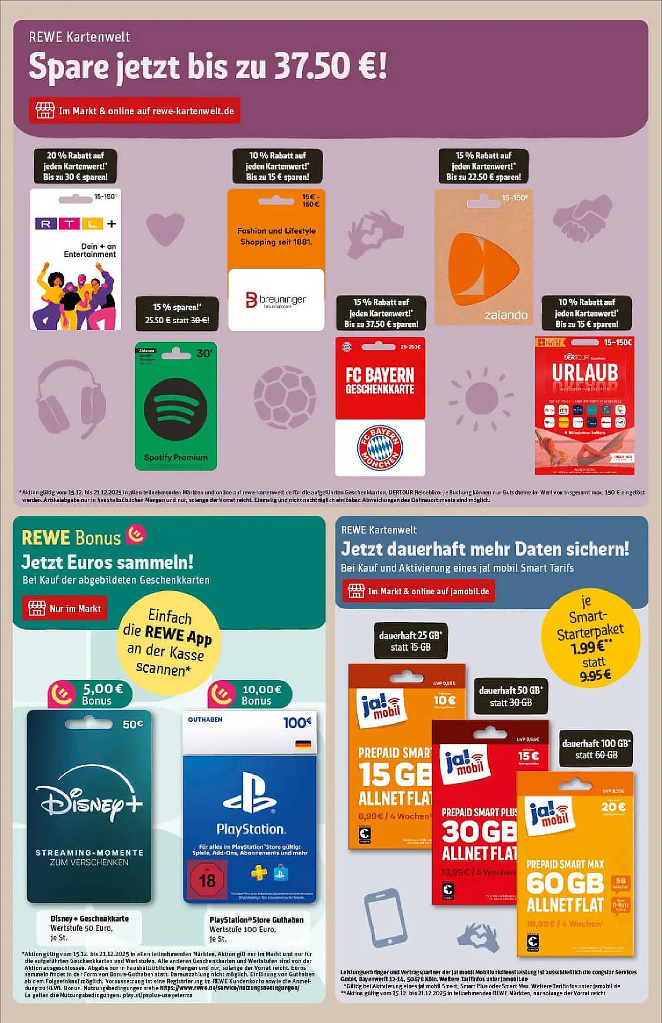 REWE Prospekt (2025-12-14 - 2025-12-21)